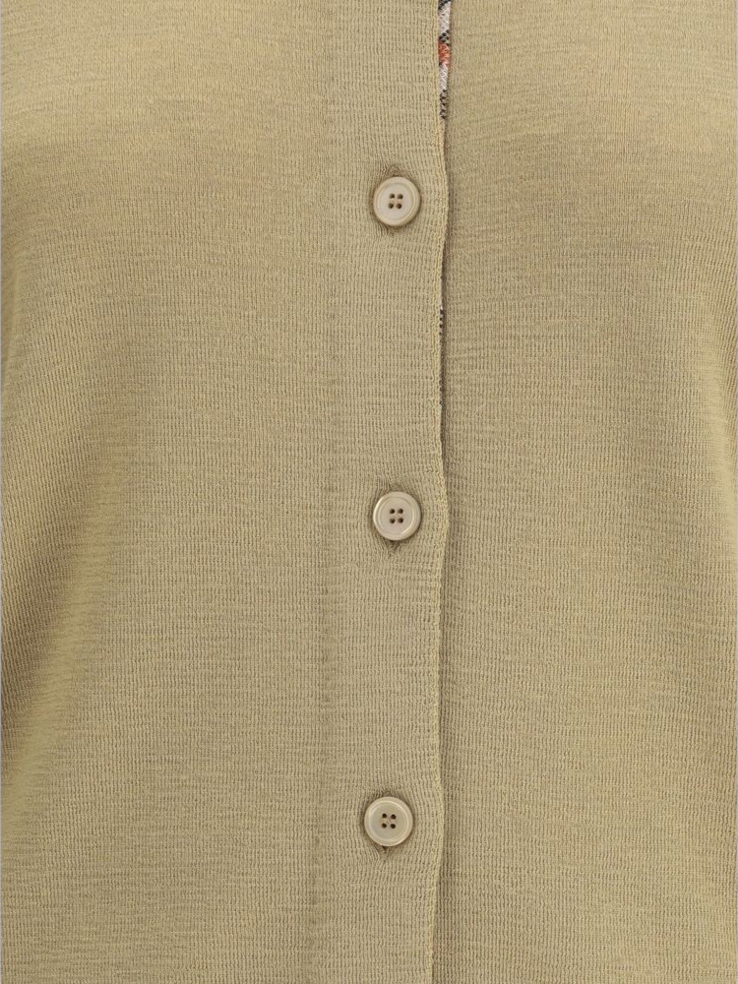 Burberry Brown Wool Cardigan-thumbmail-3