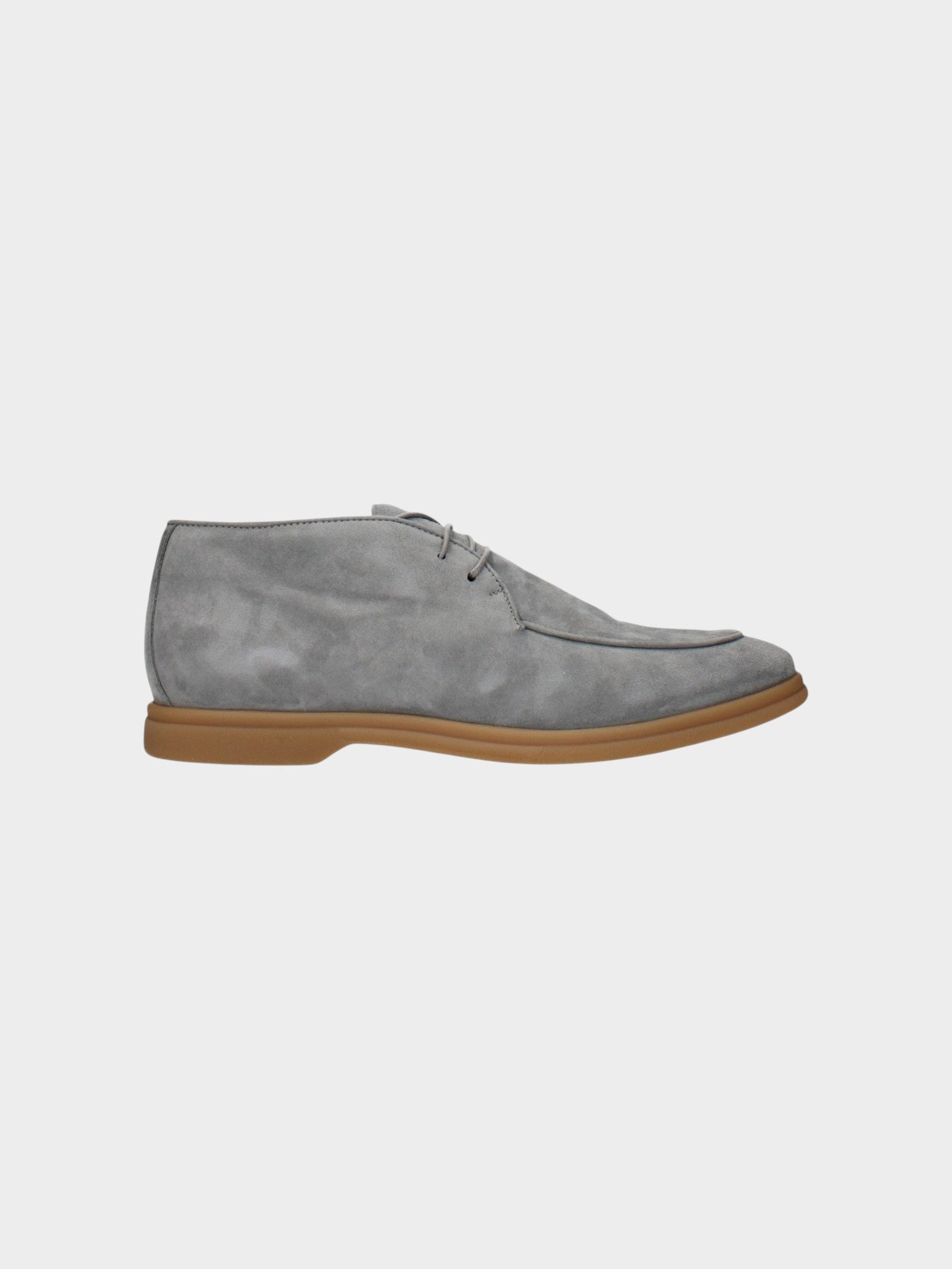 Eleventy Gray Leather Oxfords And Derbies