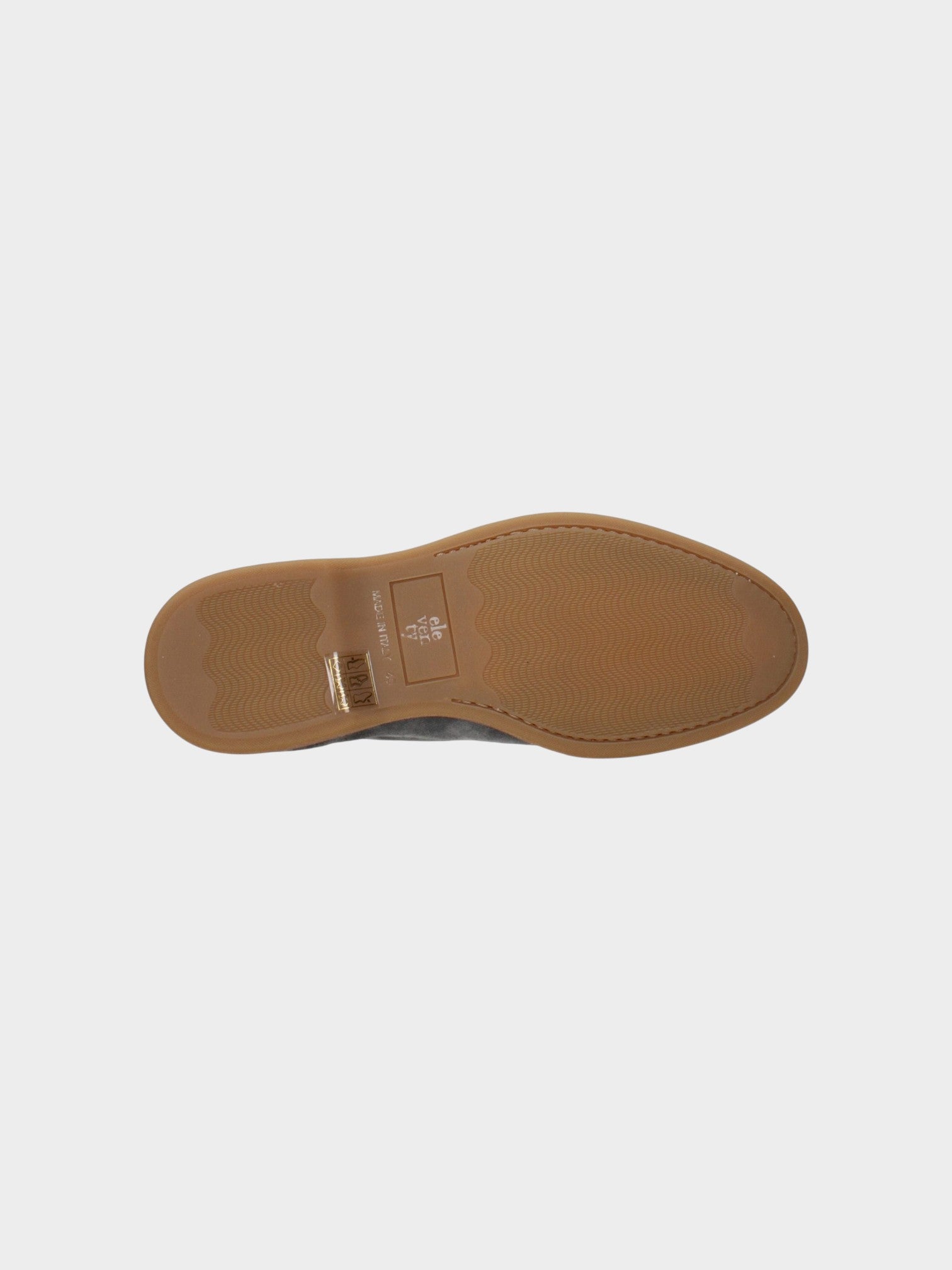 Eleventy Gray Leather Oxfords And Derbies-thumbmail-5