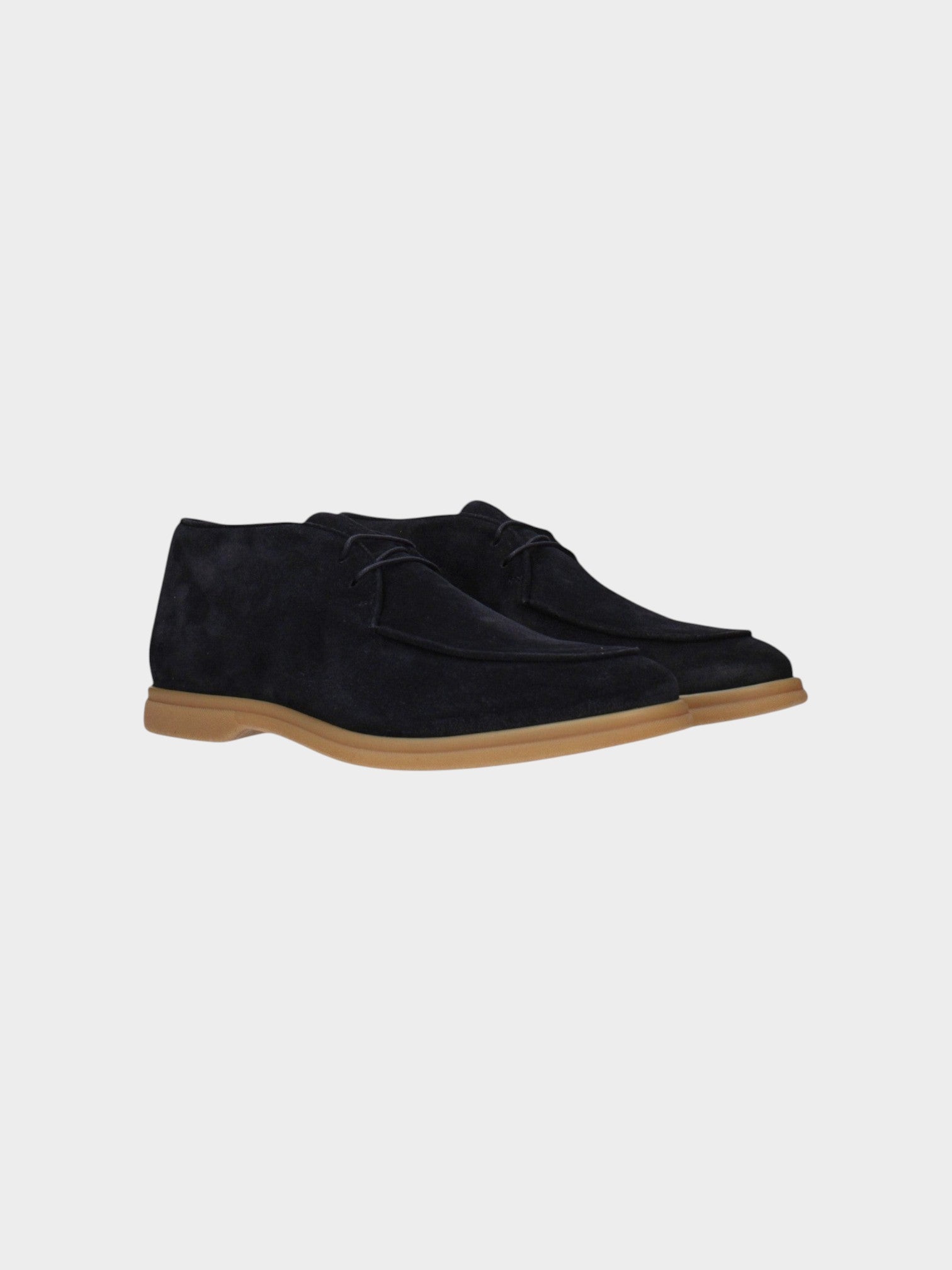Eleventy Blue Leather Oxfords And Derbies-thumbmail-2