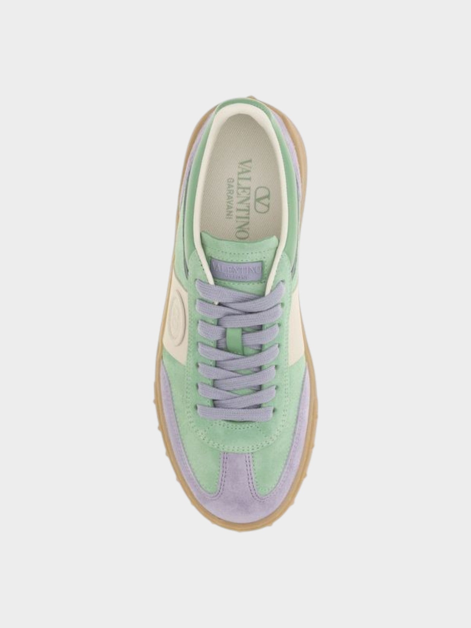 Valentino Garavani Multicolor Calf Leather Bos Taurus Low Top Sneakers-thumbmail-4