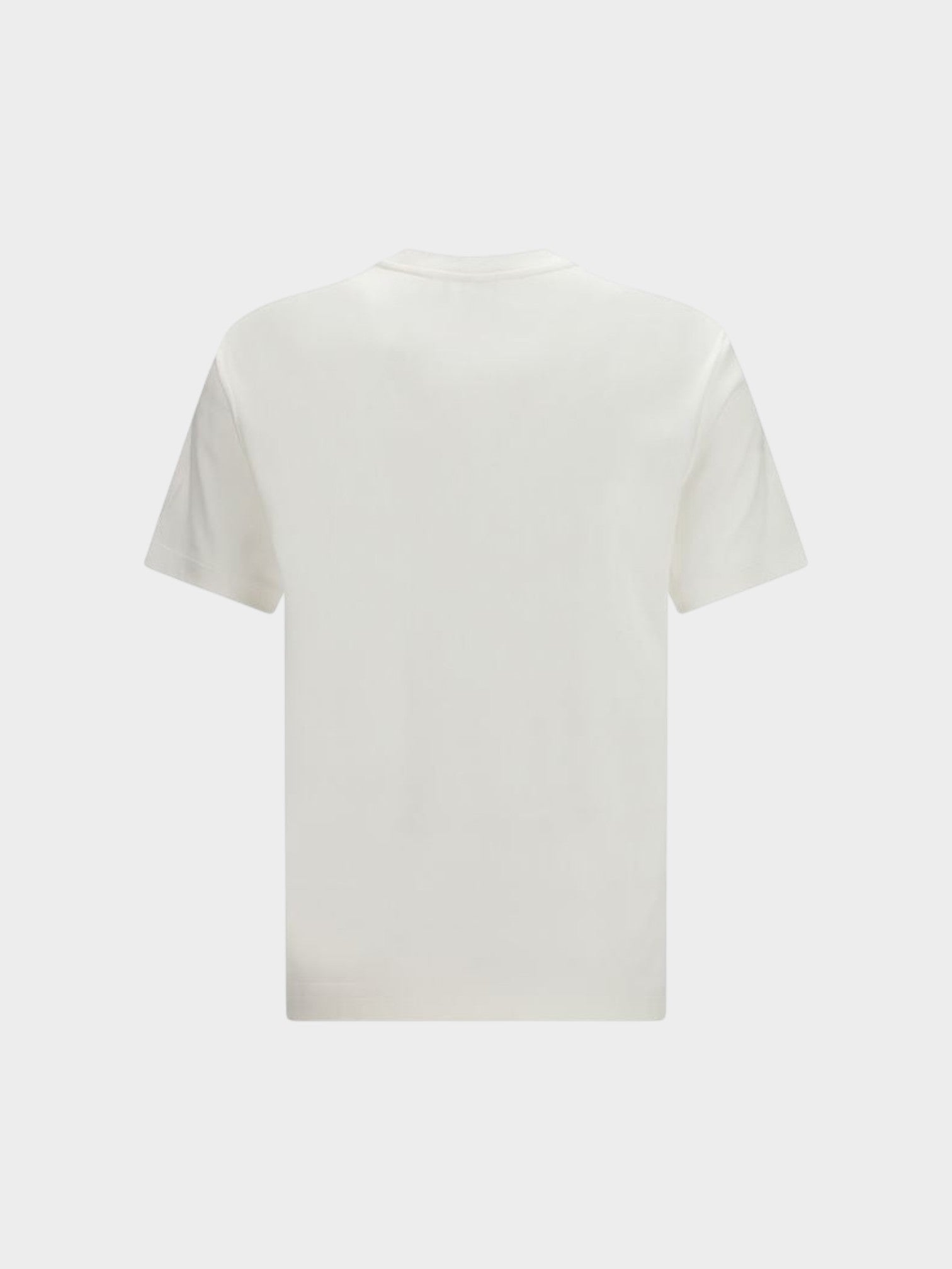 Giorgio Armani White Cotton T-Shirt-thumbmail-2