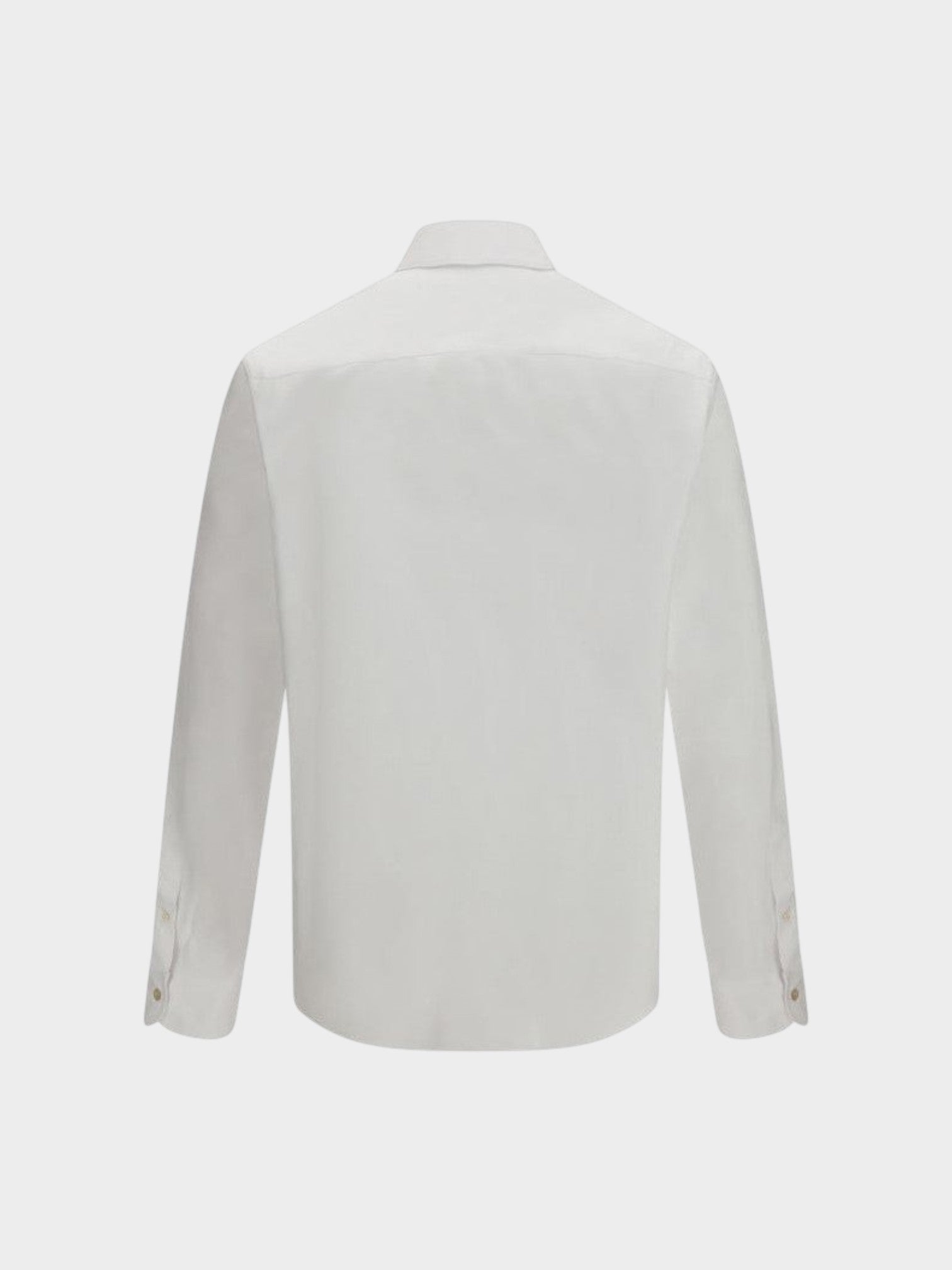 Valentino White Cotton Dress Shirt-thumbmail-2