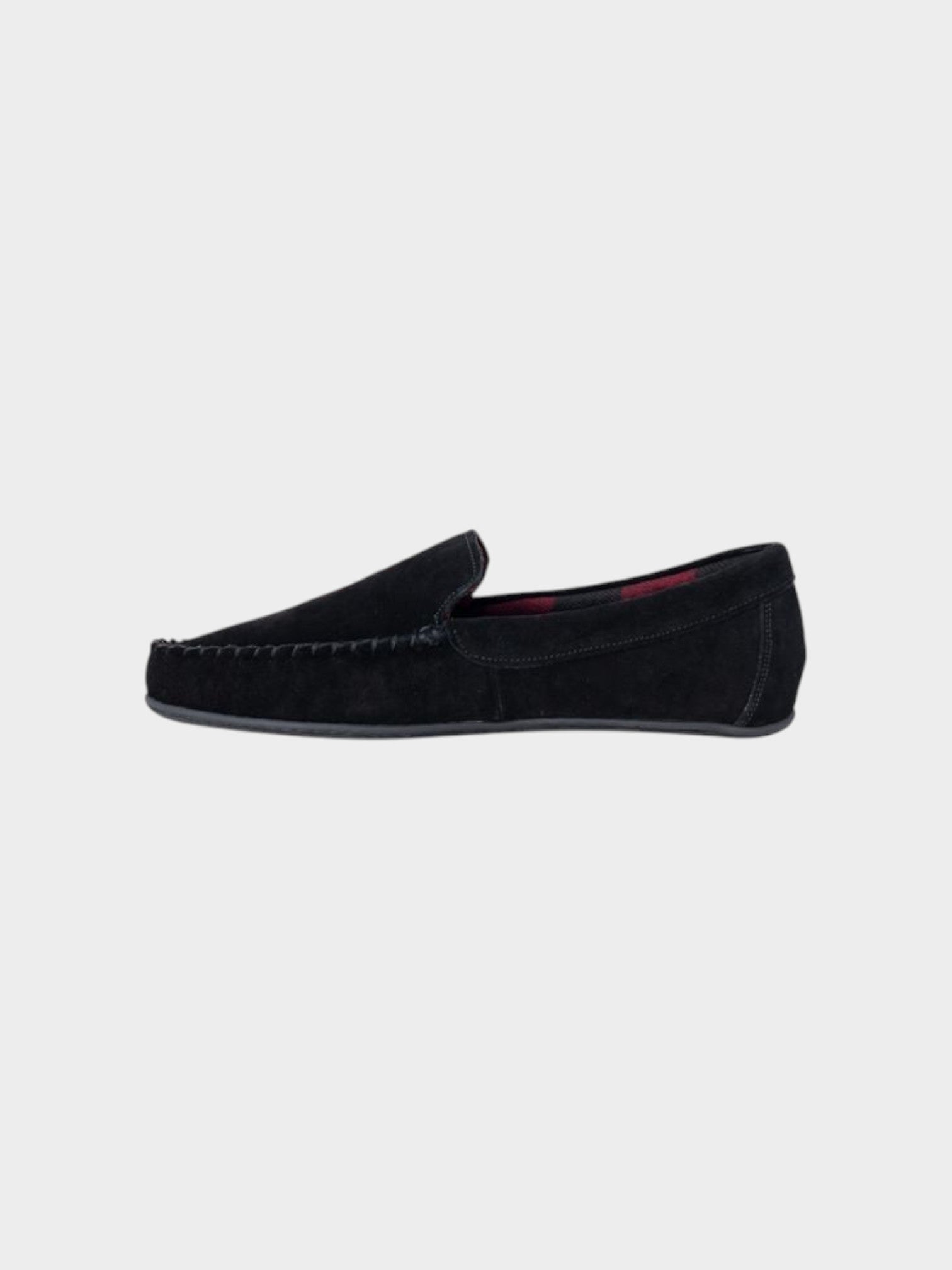 Ralph Lauren Black Faux Fur Slippers-thumbmail-2