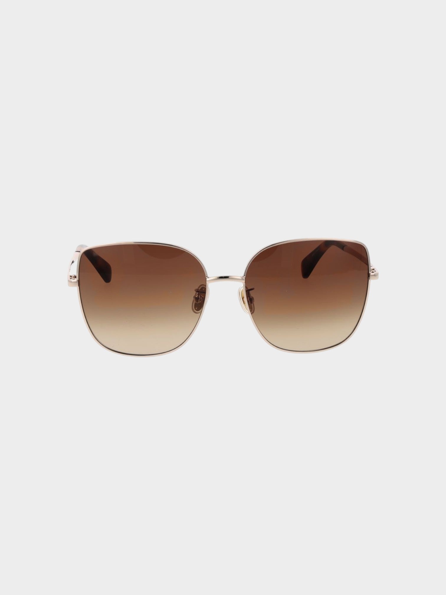Max Mara Rose Gold Metal Sunglasses-thumbmail-2