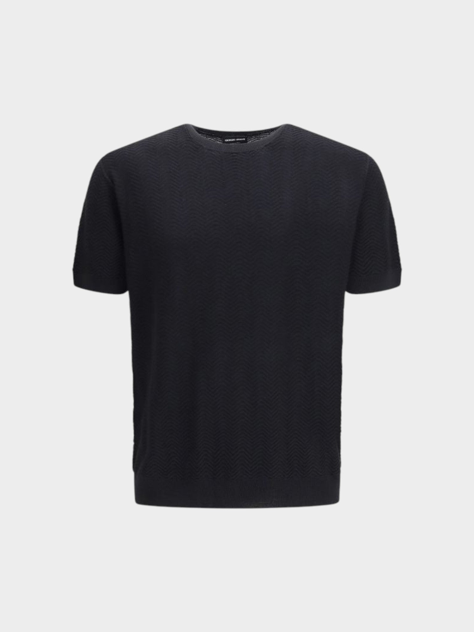 Giorgio Armani Black Silk Sweater