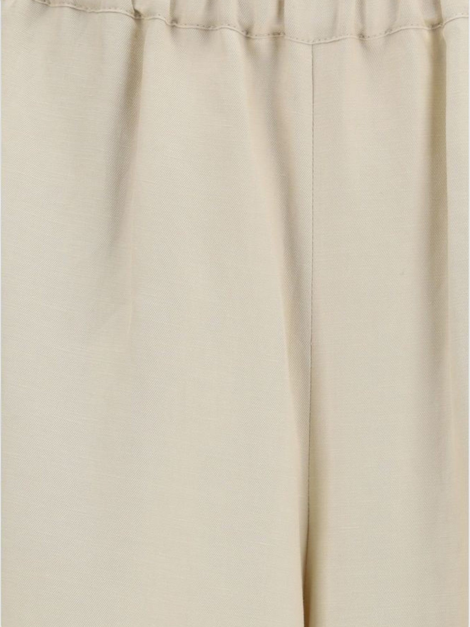 Max Mara Beige Linen Casual Pants-thumbmail-4