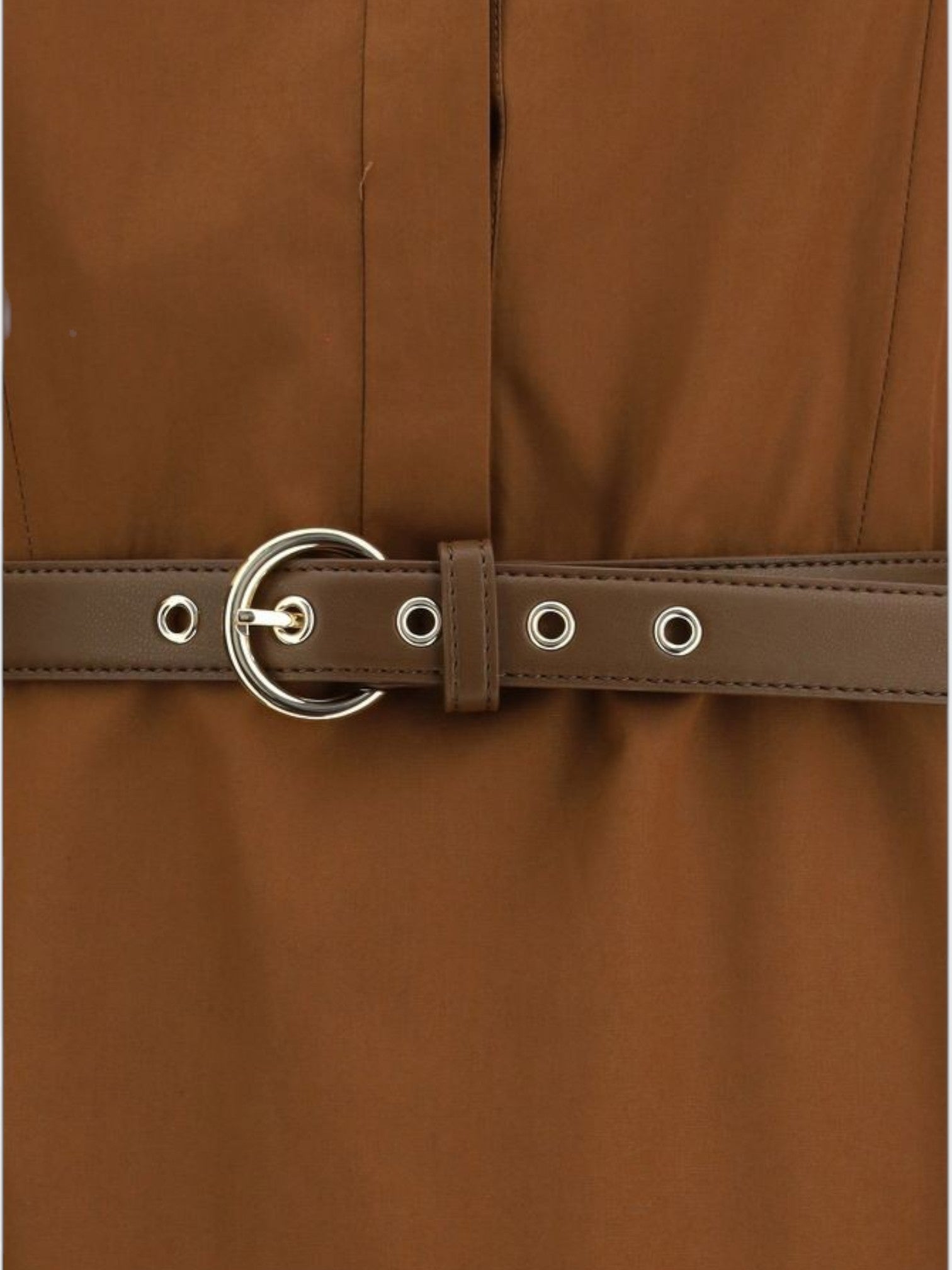 Max Mara Brown Cotton Casual Dress-thumbmail-3