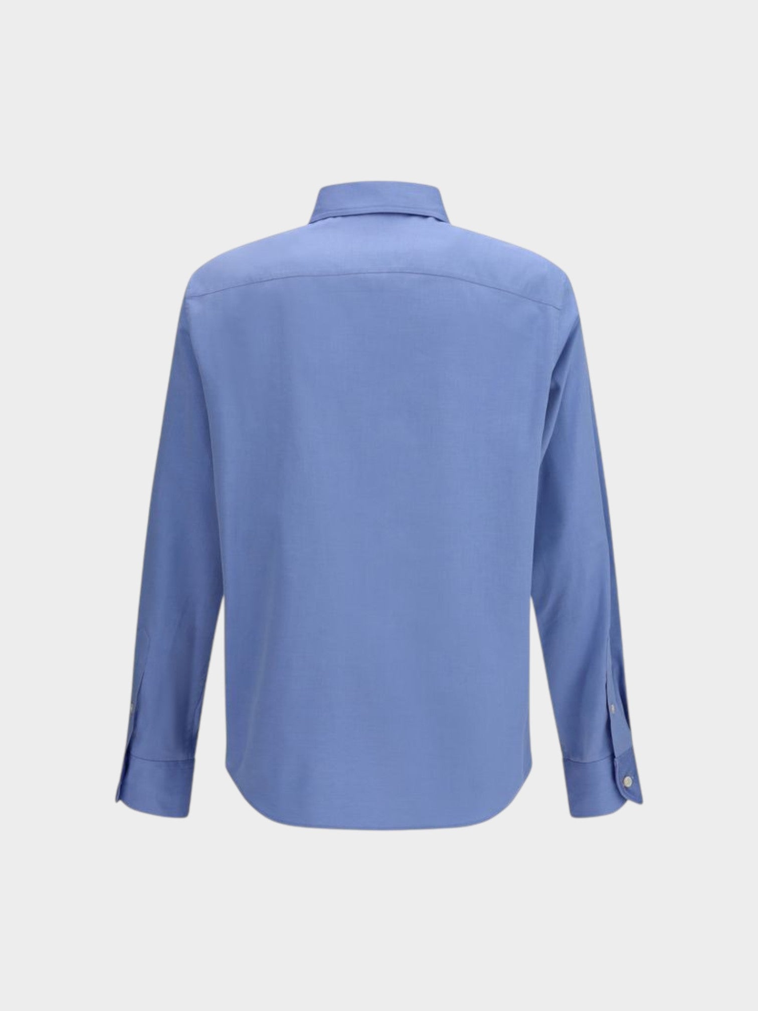 Valentino Blue Cotton Shirt-thumbmail-2