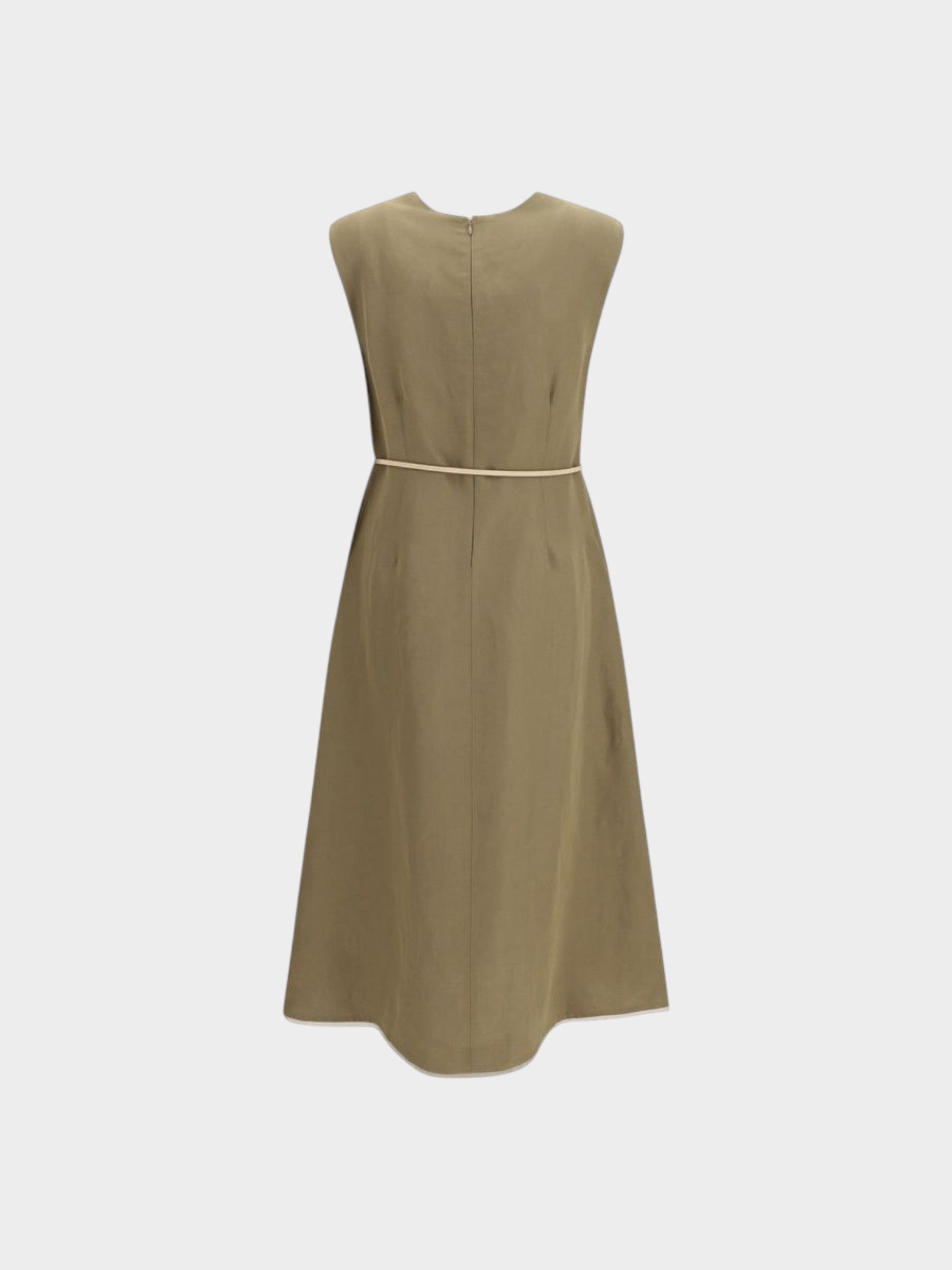 Fabiana Filippi Bicolor Viscose Long Dress-thumbmail-2