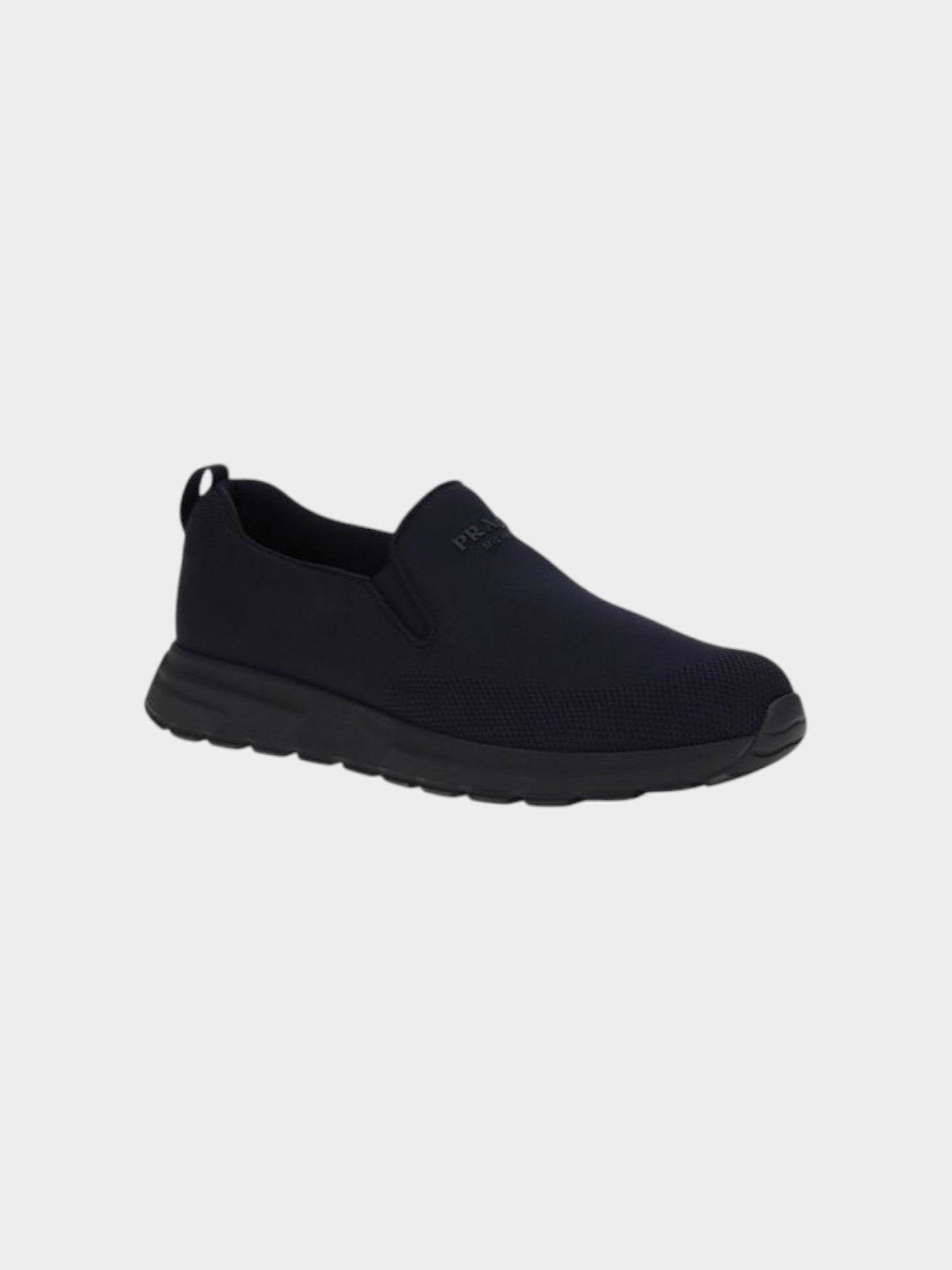Prada Blue Fabric Sneakers-thumbmail-2