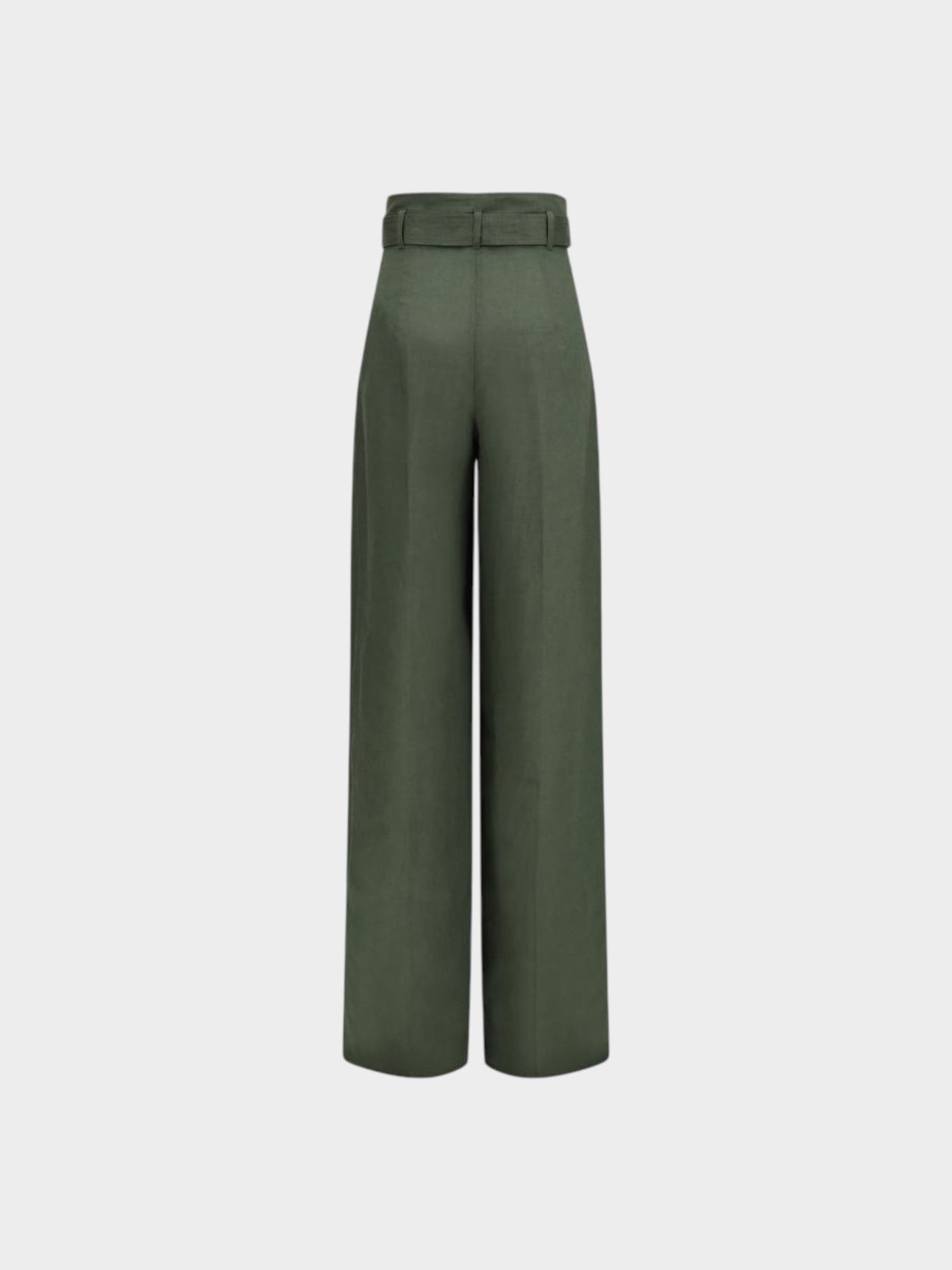 Max Mara Bicolor Linen Casual Pants-thumbmail-2