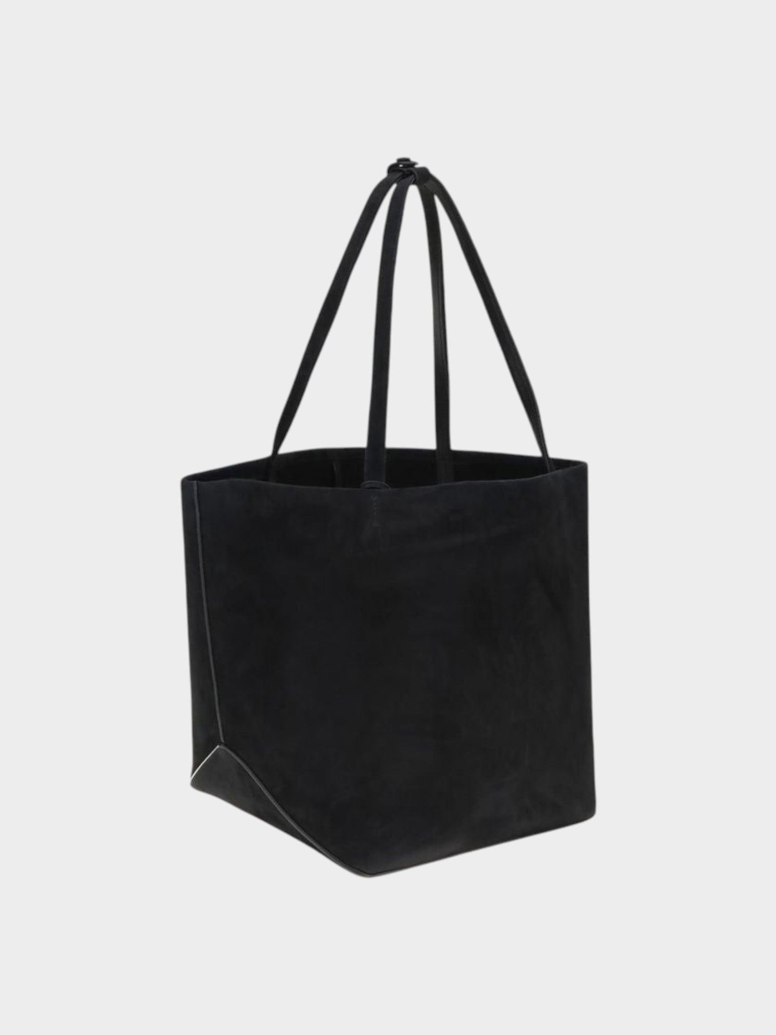 The Row Black Lamb Ovis Aries Aries Shoulder Bag-thumbmail-2