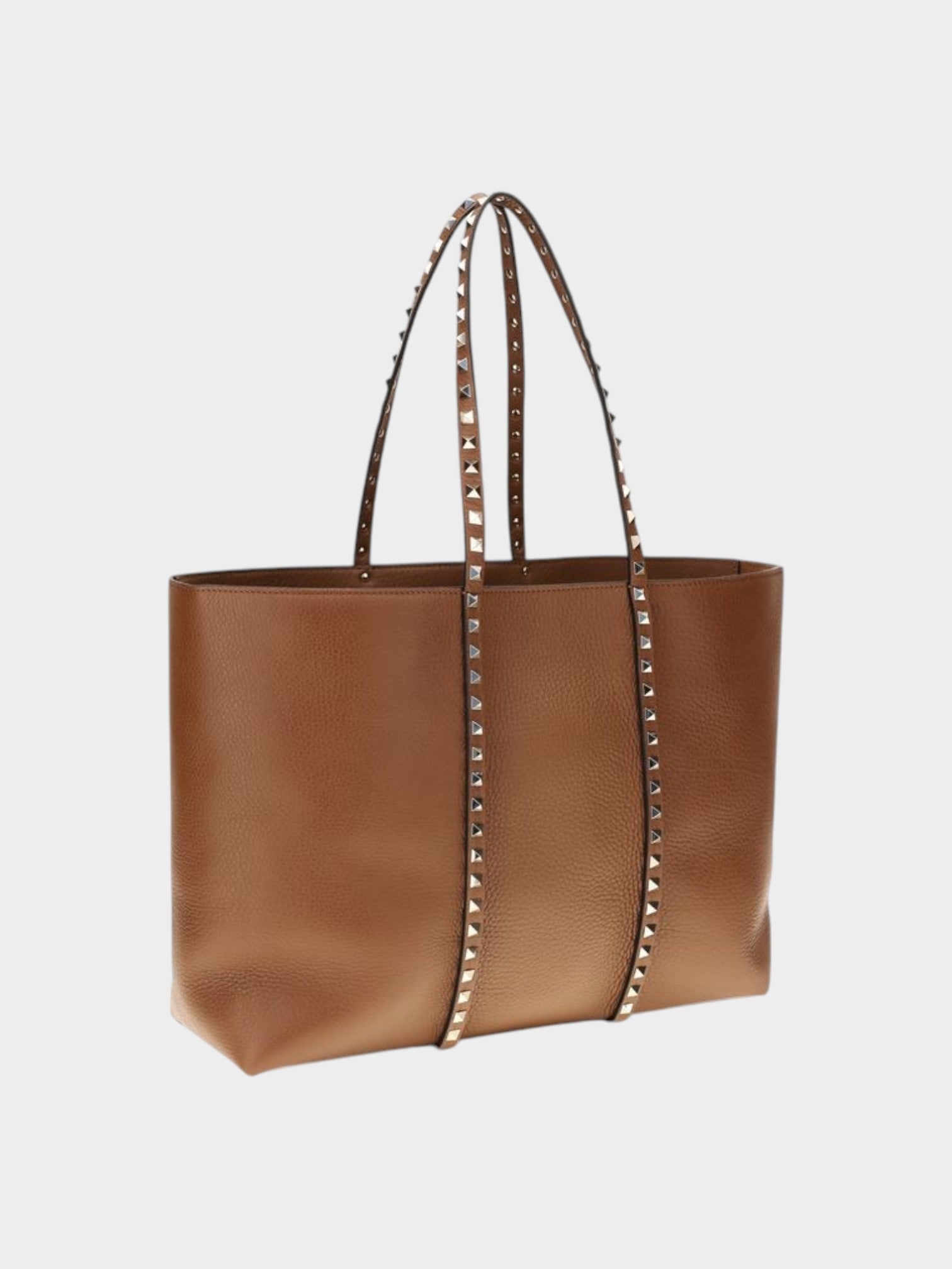 Valentino Garavani Brown Calf Leather Bos Taurus Shoulder Bag-thumbmail-2