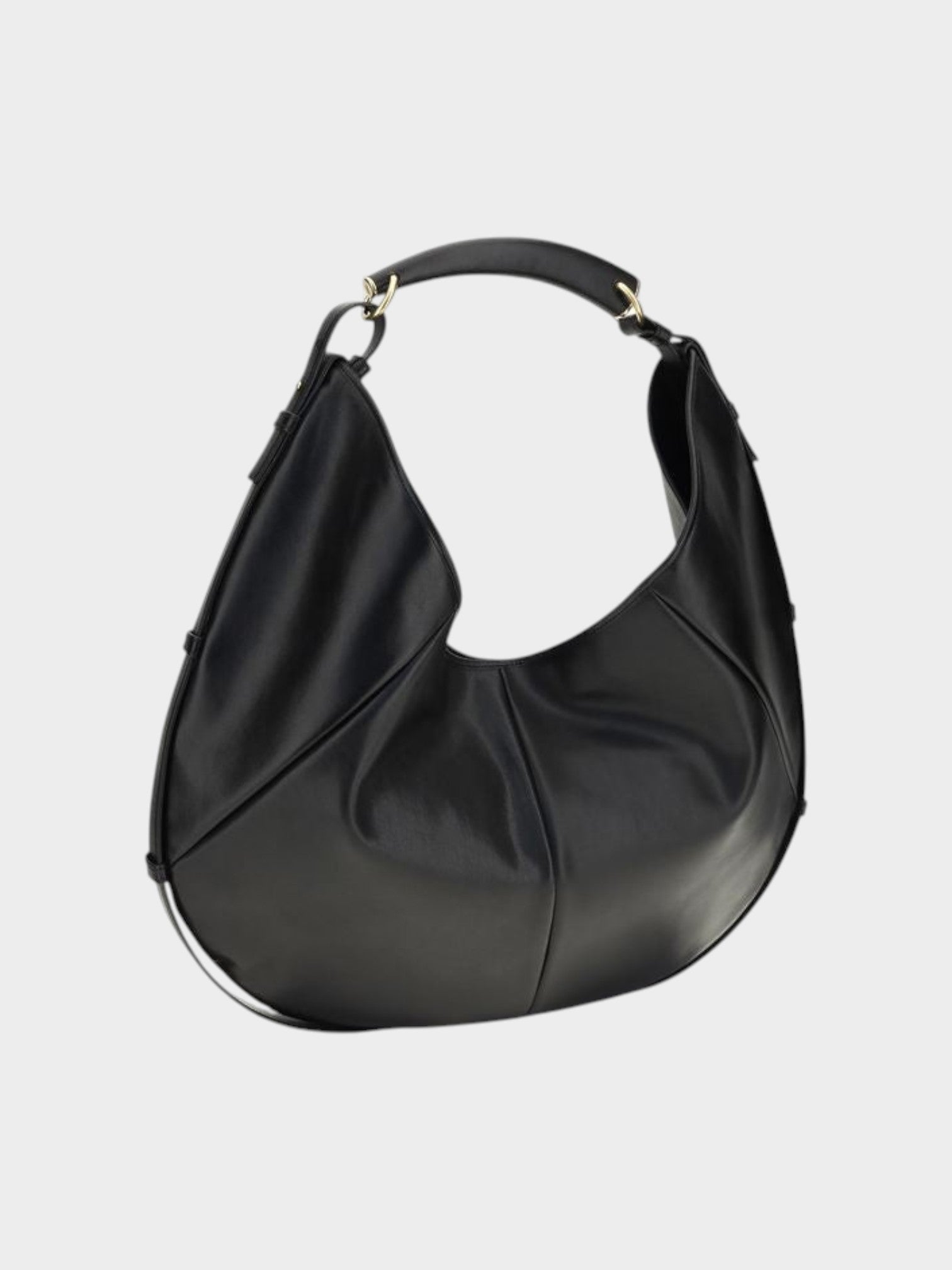 Saint Laurent Black Calf Leather Bos Taurus Shoulder Bag-thumbmail-3
