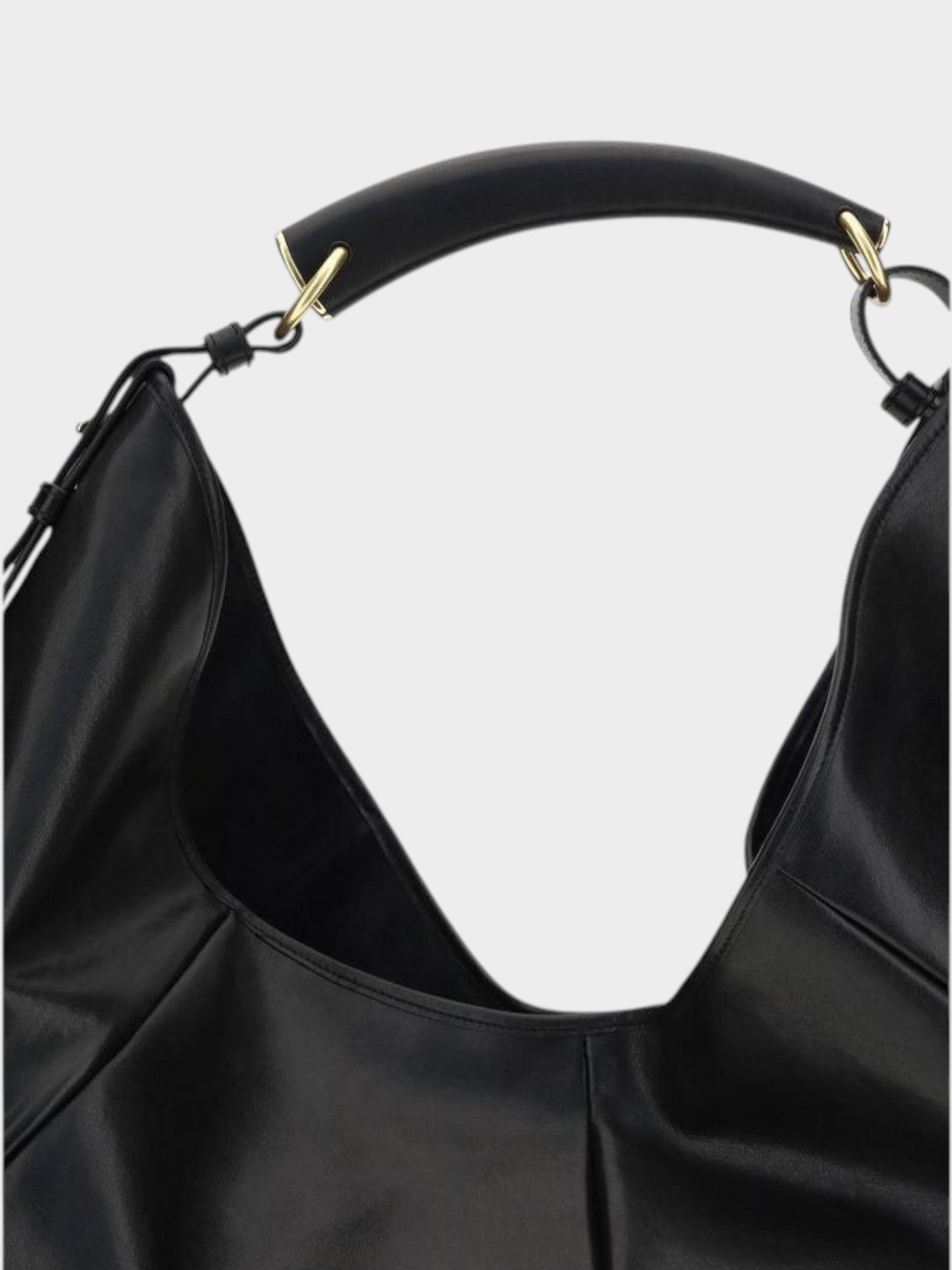 Saint Laurent Black Calf Leather Bos Taurus Shoulder Bag-thumbmail-4