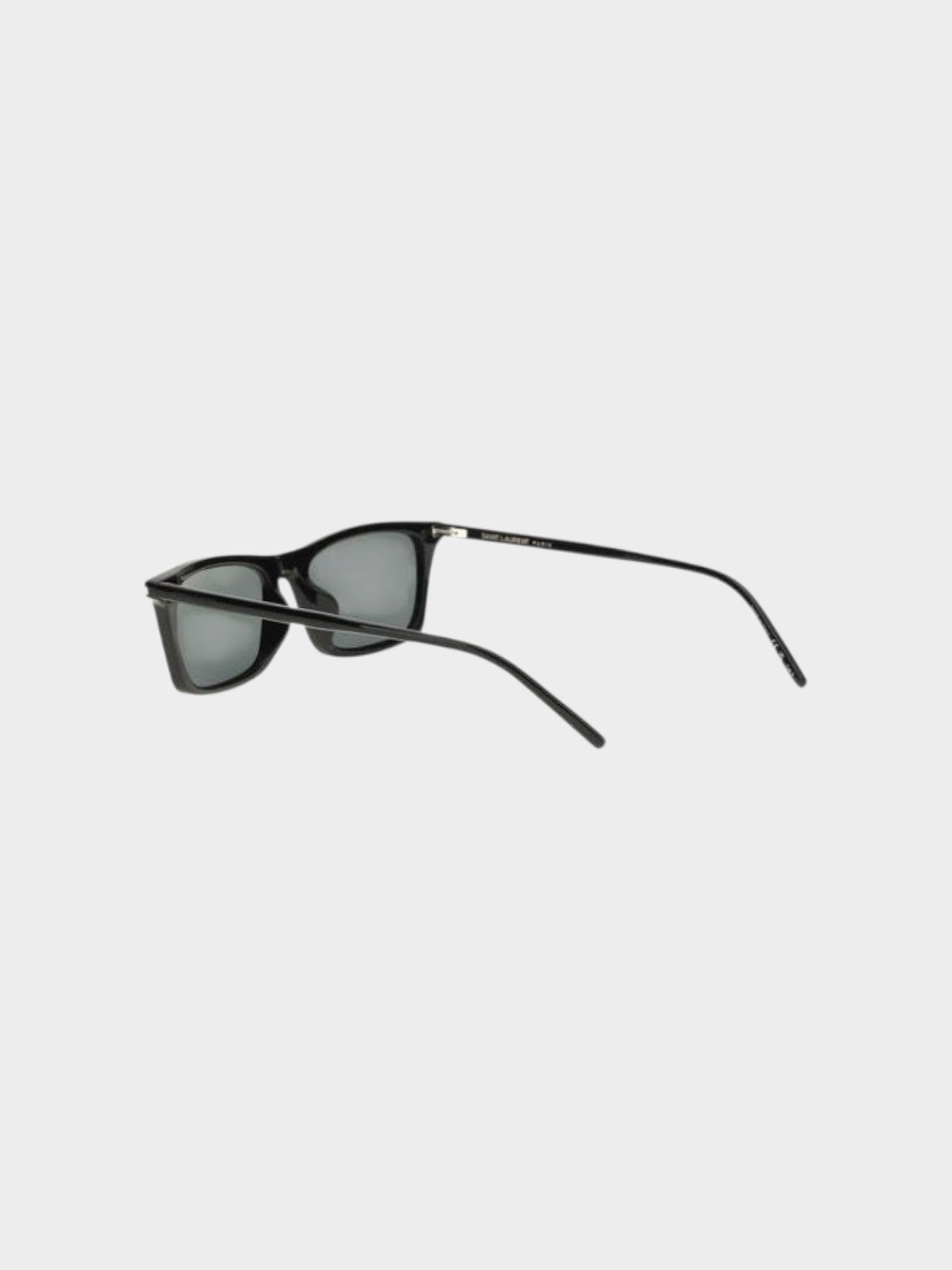 Saint Laurent Black Acetate Sunglasses-thumbmail-3