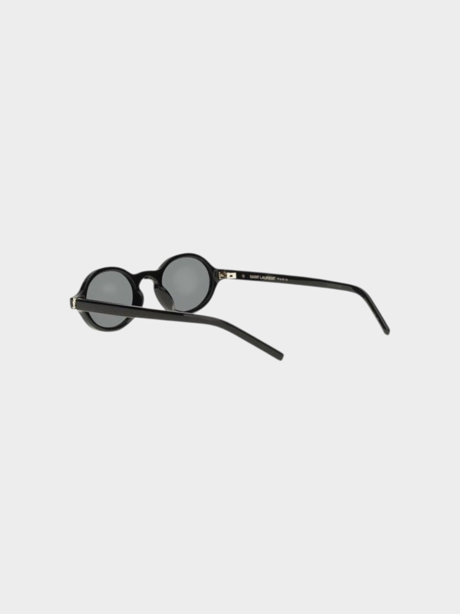 Saint Laurent Black Acetate Sunglasses-thumbmail-3