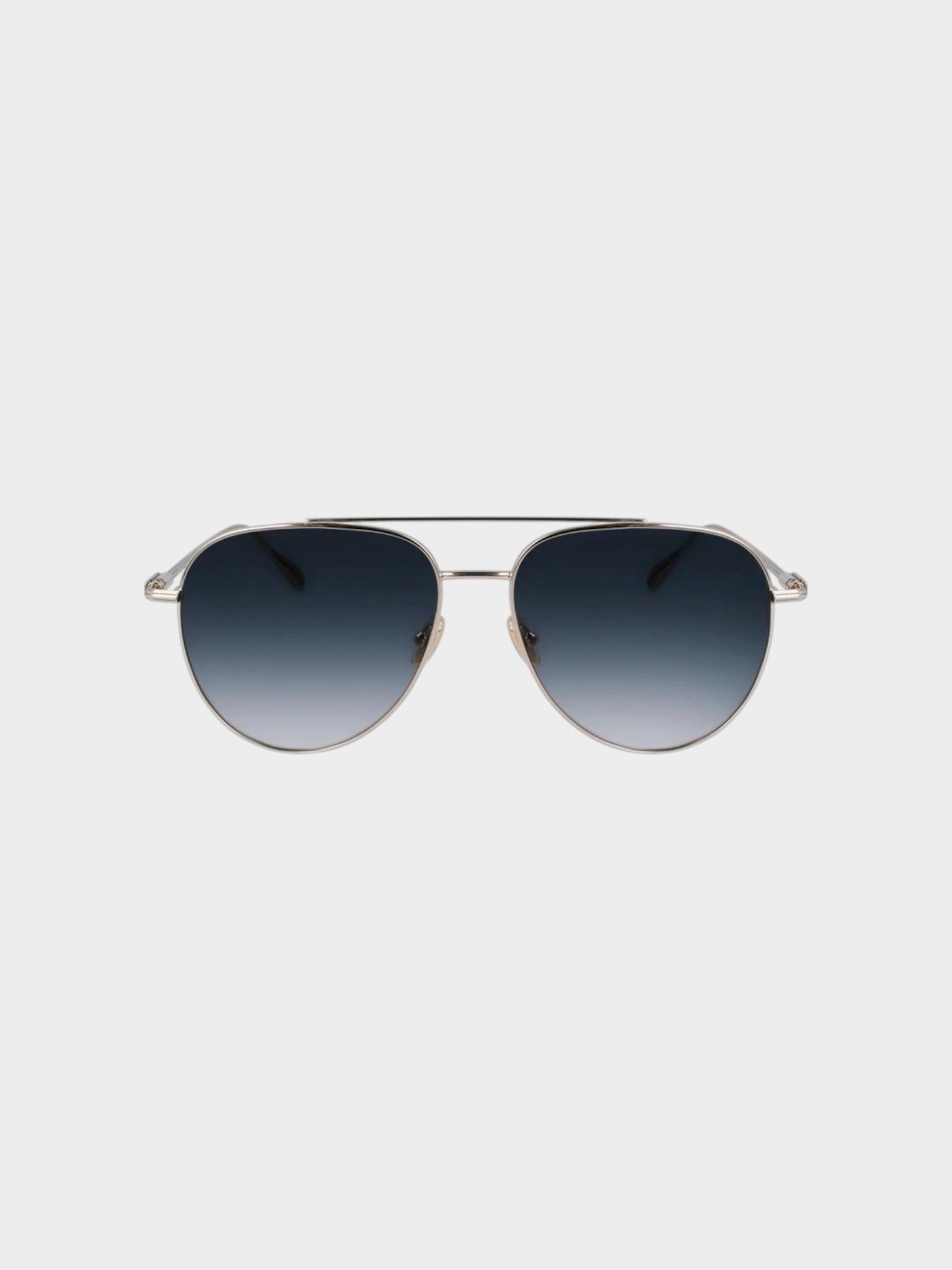 Ferragamo Gold Metal Sunglasses-thumbmail-2