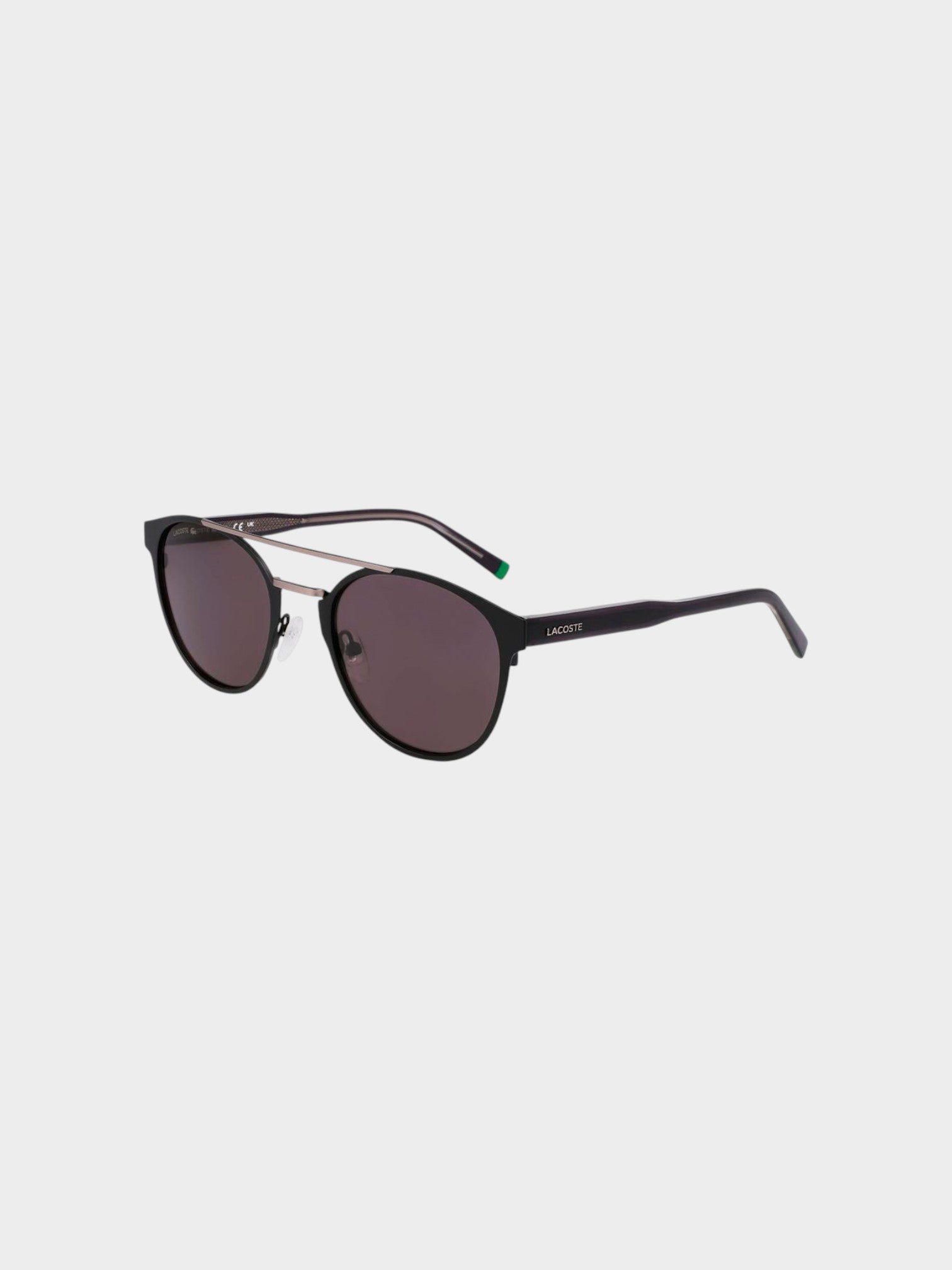 Lacoste Black Metal Sunglasses