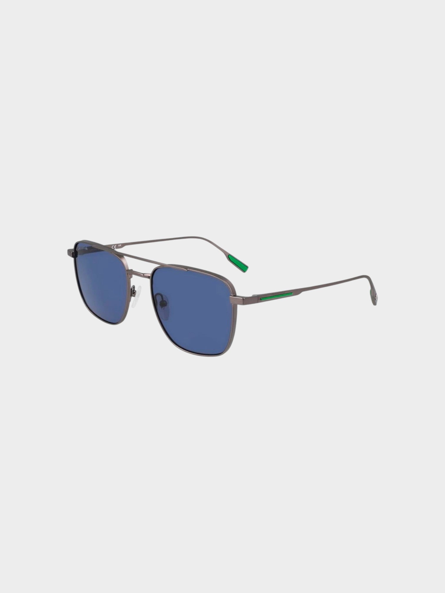 Lacoste Gray Metal Sunglasses