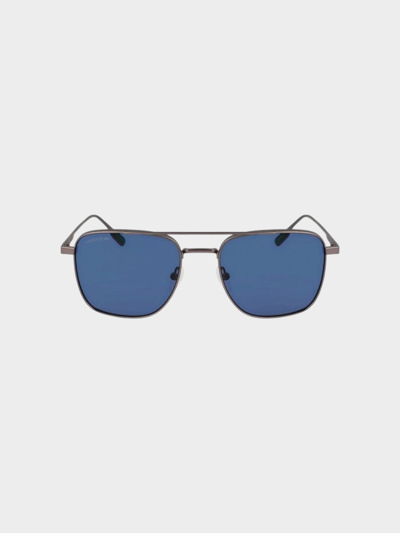 Lacoste Gray Metal Sunglasses-thumbmail-2