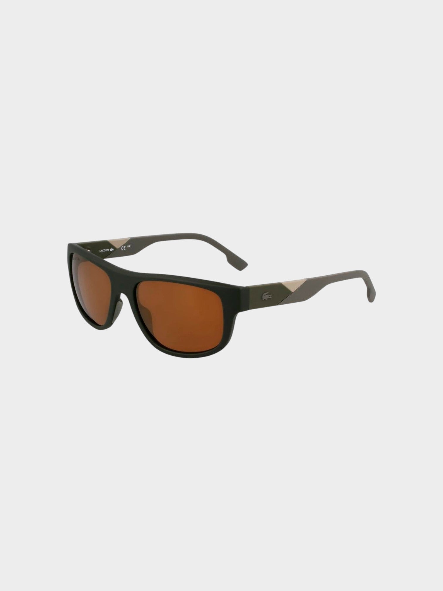 Lacoste Brown Injected Sunglasses