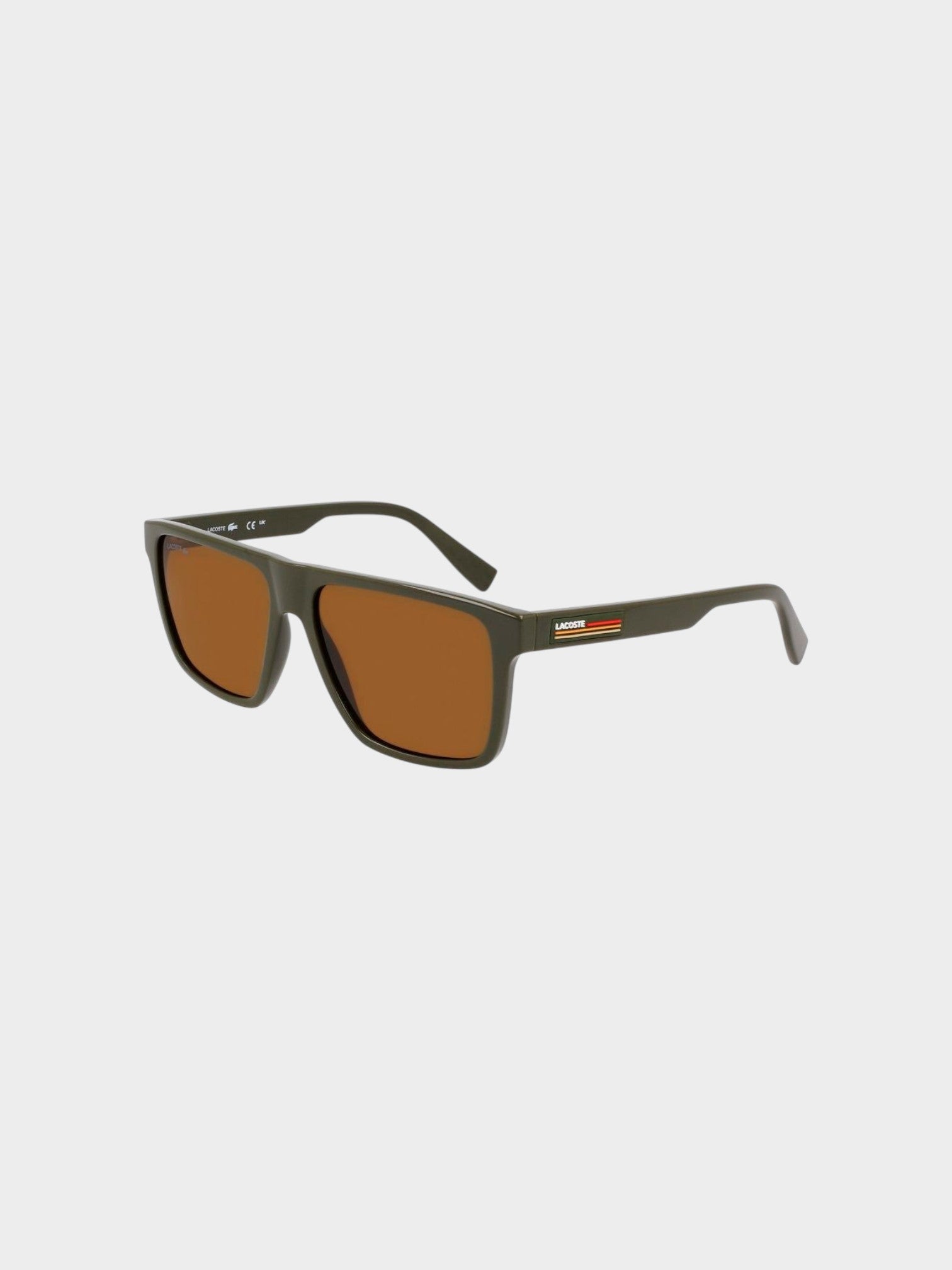 Lacoste Brown Injected Sunglasses