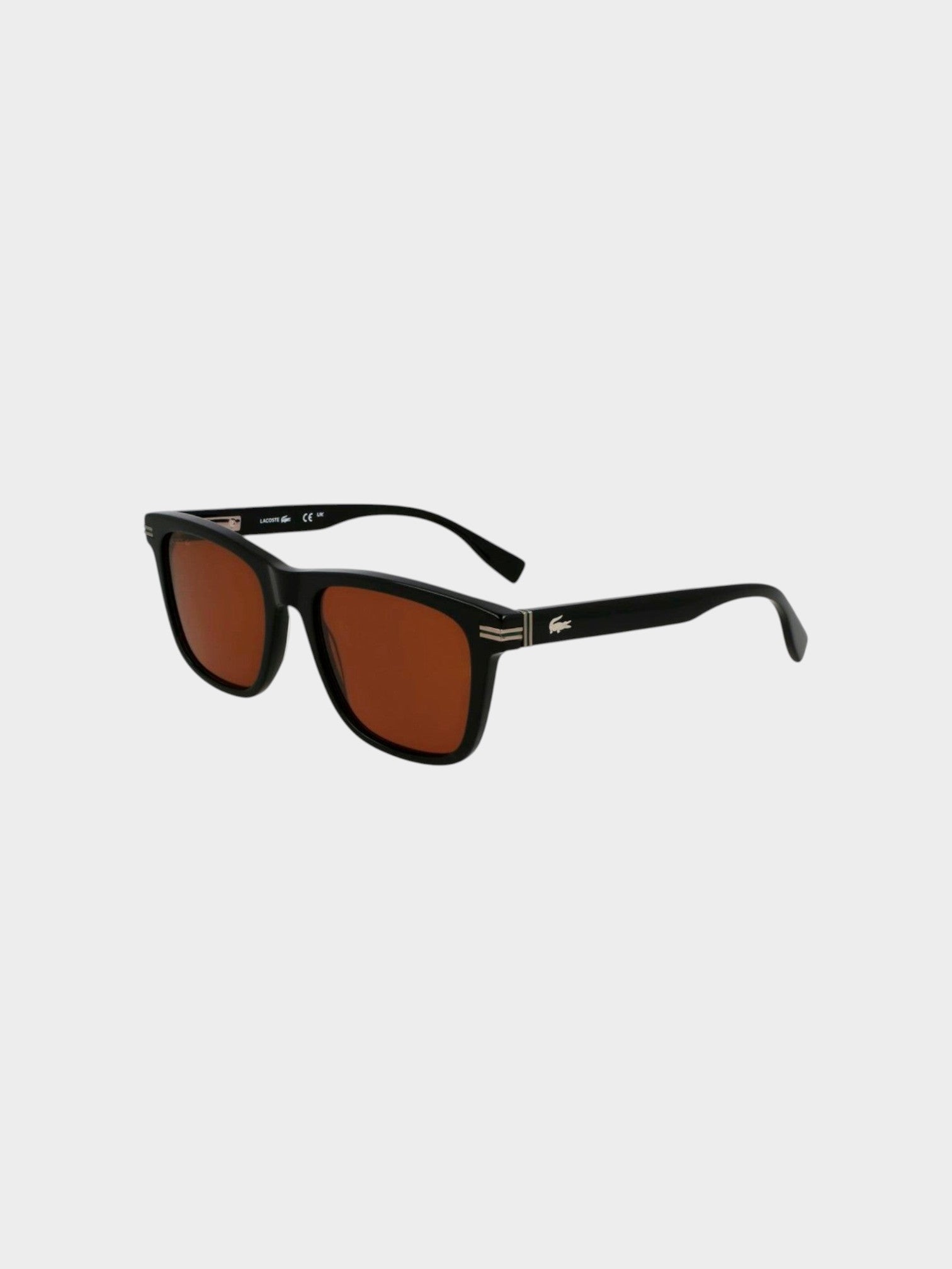 Lacoste Black Acetate Sunglasses