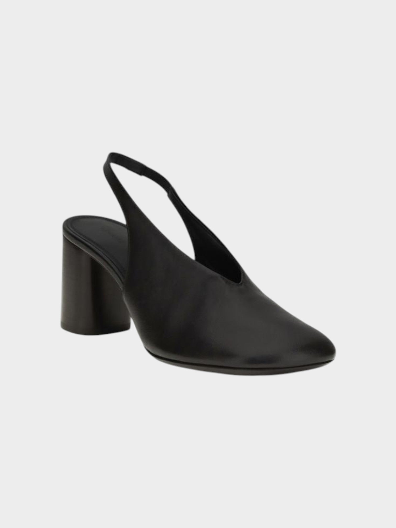 Lemaire Brown Calf Leather Bos Taurus Platform Pumps-thumbmail-2