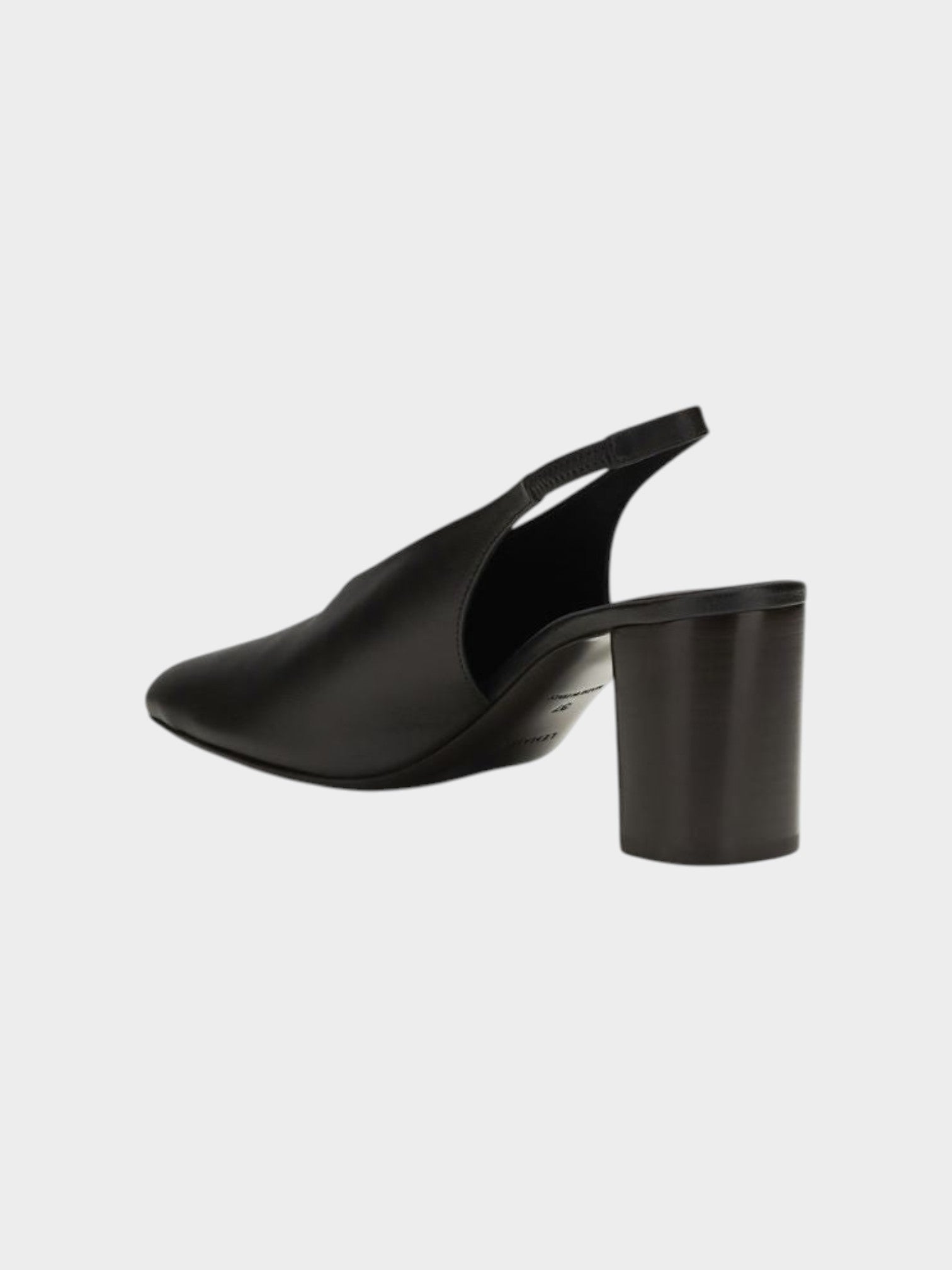 Lemaire Brown Calf Leather Bos Taurus Platform Pumps-thumbmail-3