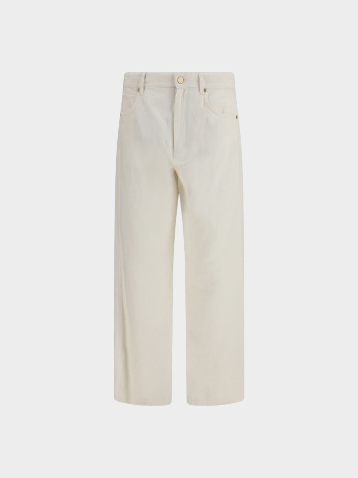 'S Max Mara Beige Cotton Casual Pants