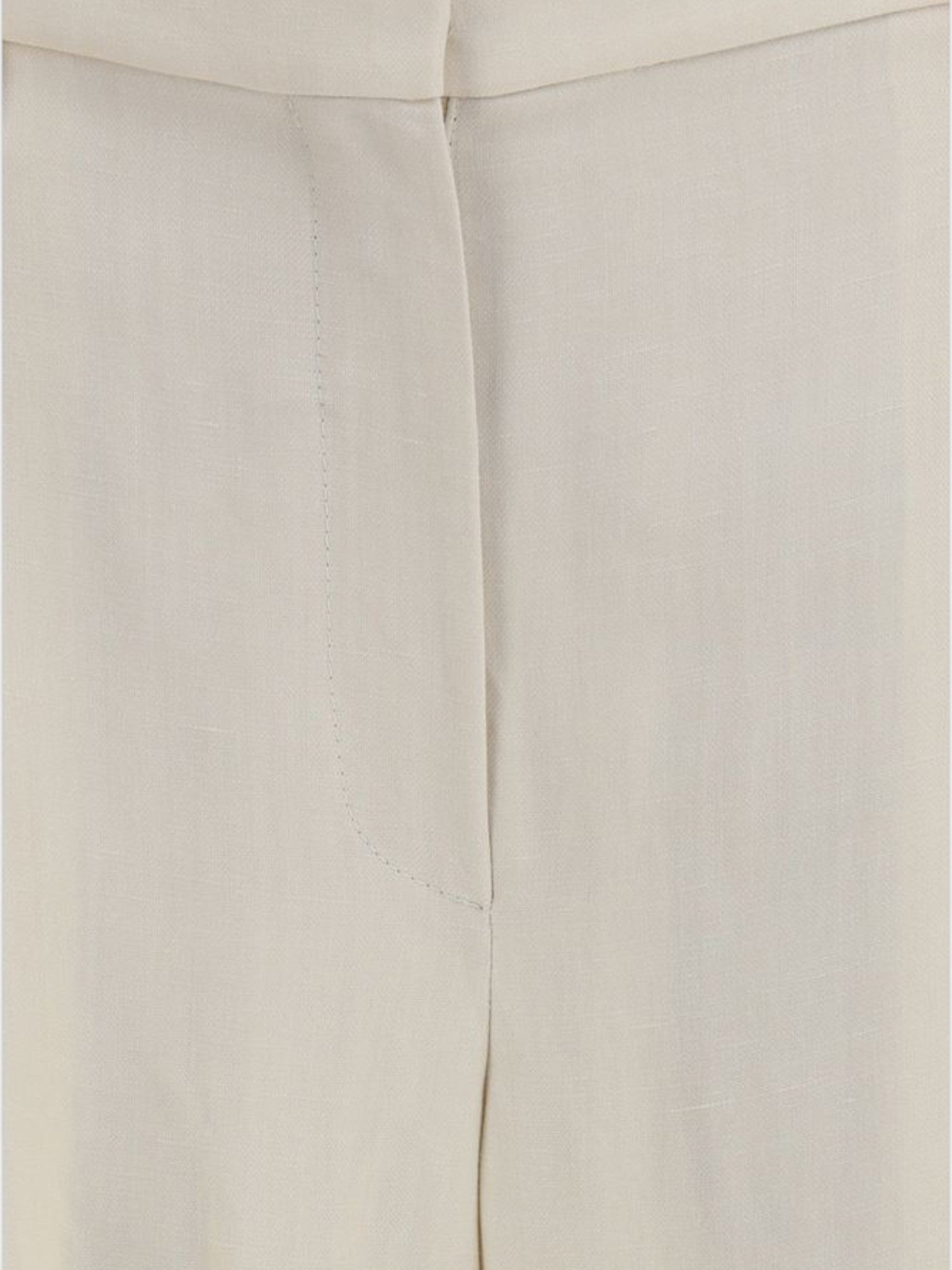 Brunello Cucinelli Beige Viscose Casual Pants-thumbmail-3
