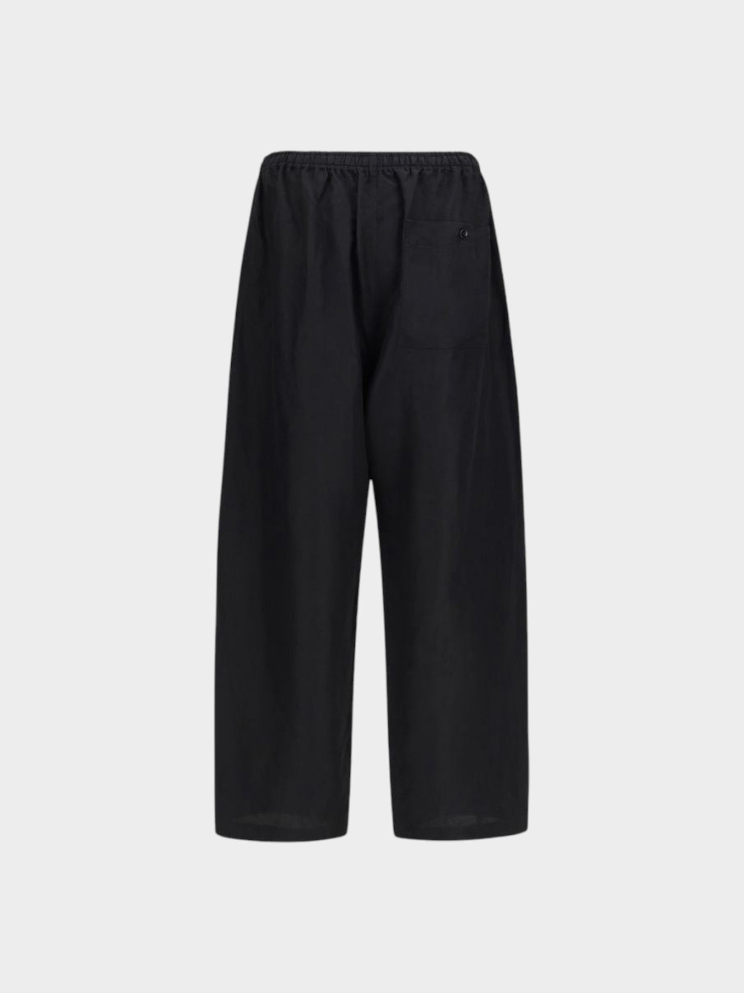 Lemaire Black Linen Bottoms Sleepwear-thumbmail-2