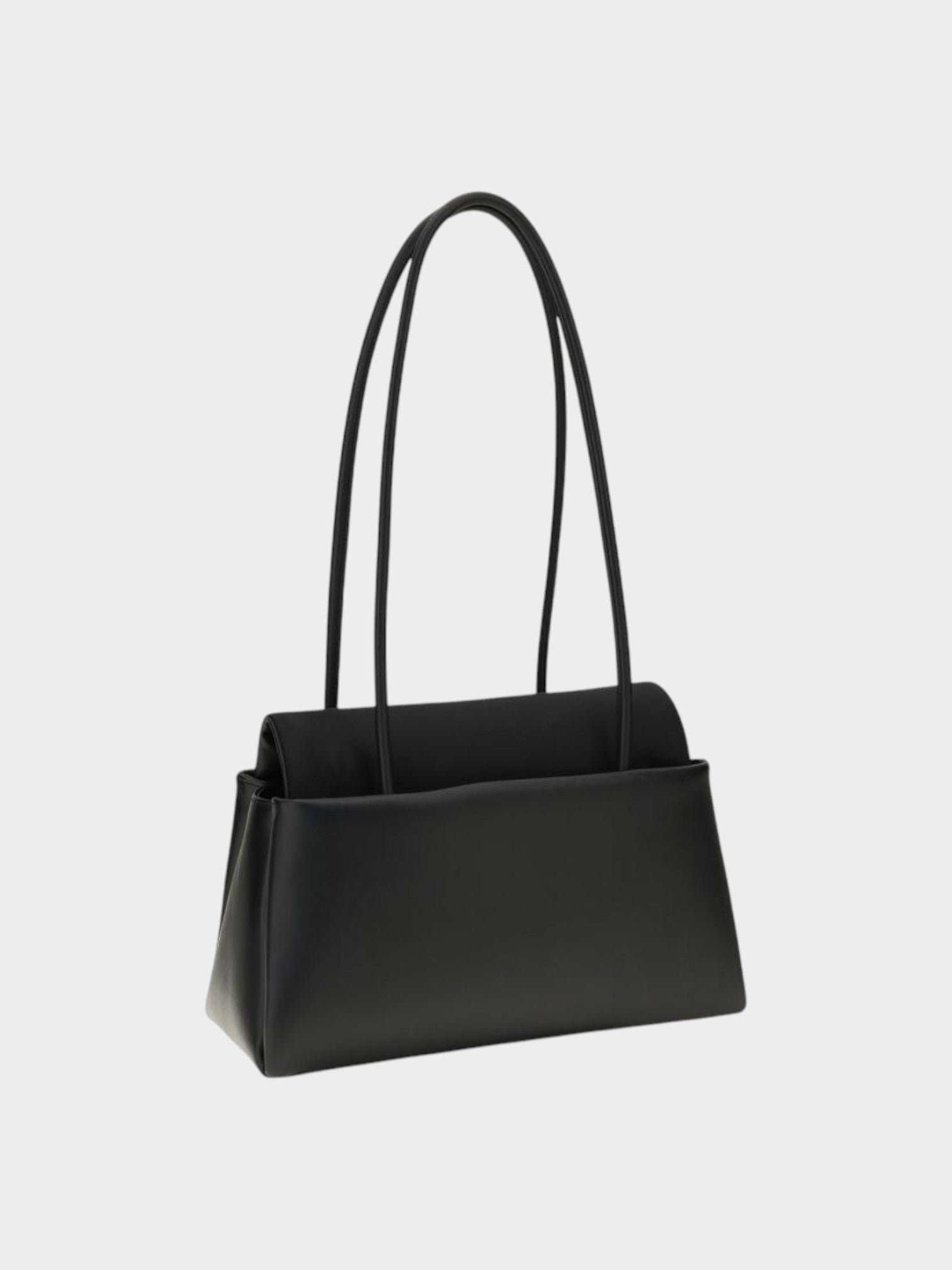 Prada Black Calf Leather Bos Taurus Shoulder Bag-thumbmail-3