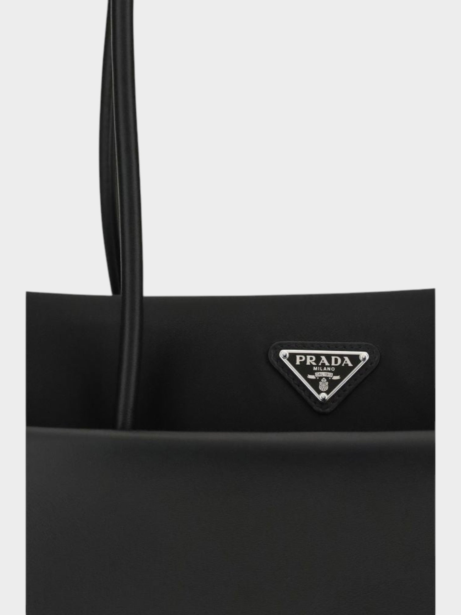 Prada Black Calf Leather Bos Taurus Shoulder Bag-thumbmail-4