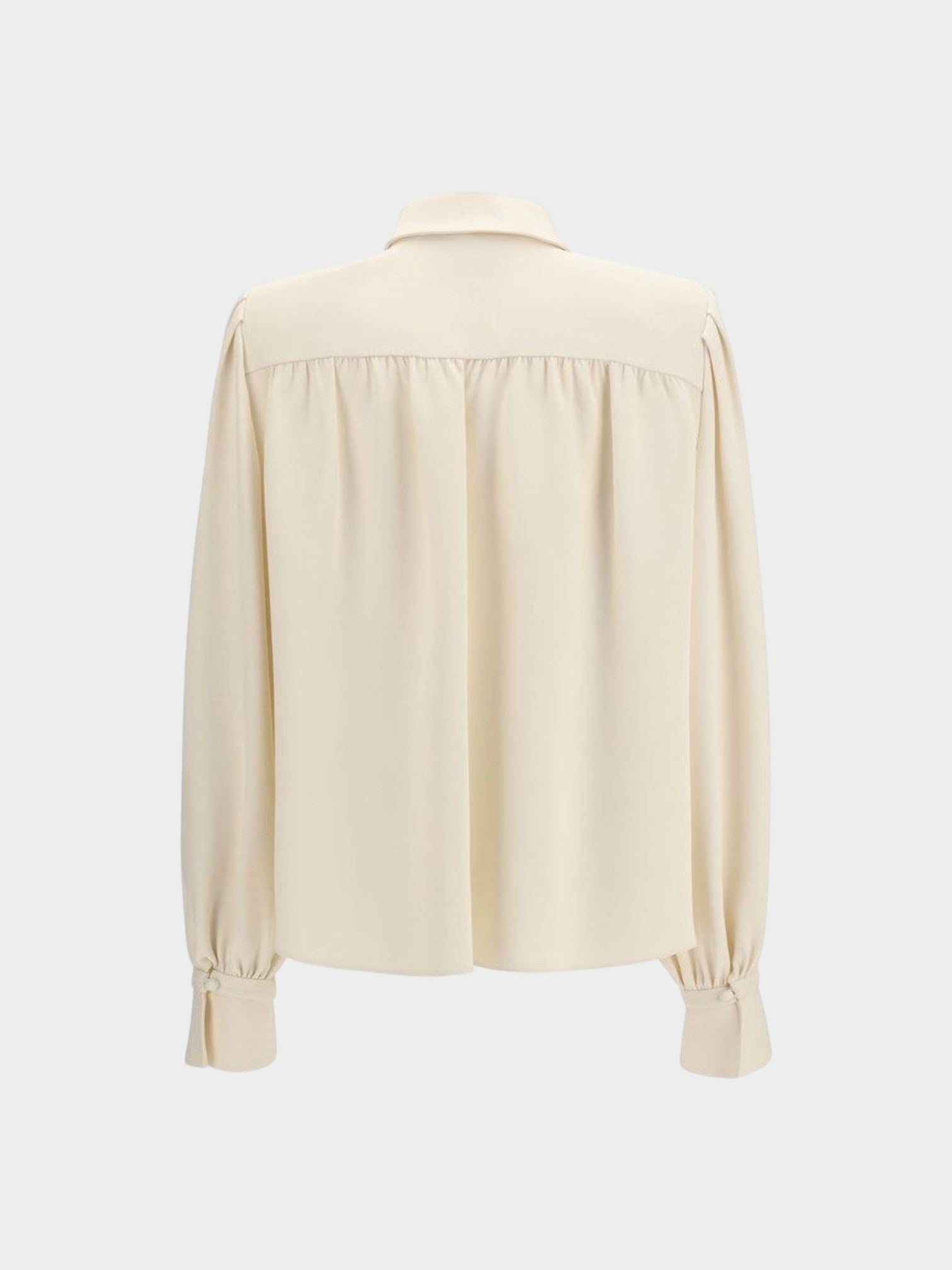 Valentino Beige Silk Shirt-thumbmail-2