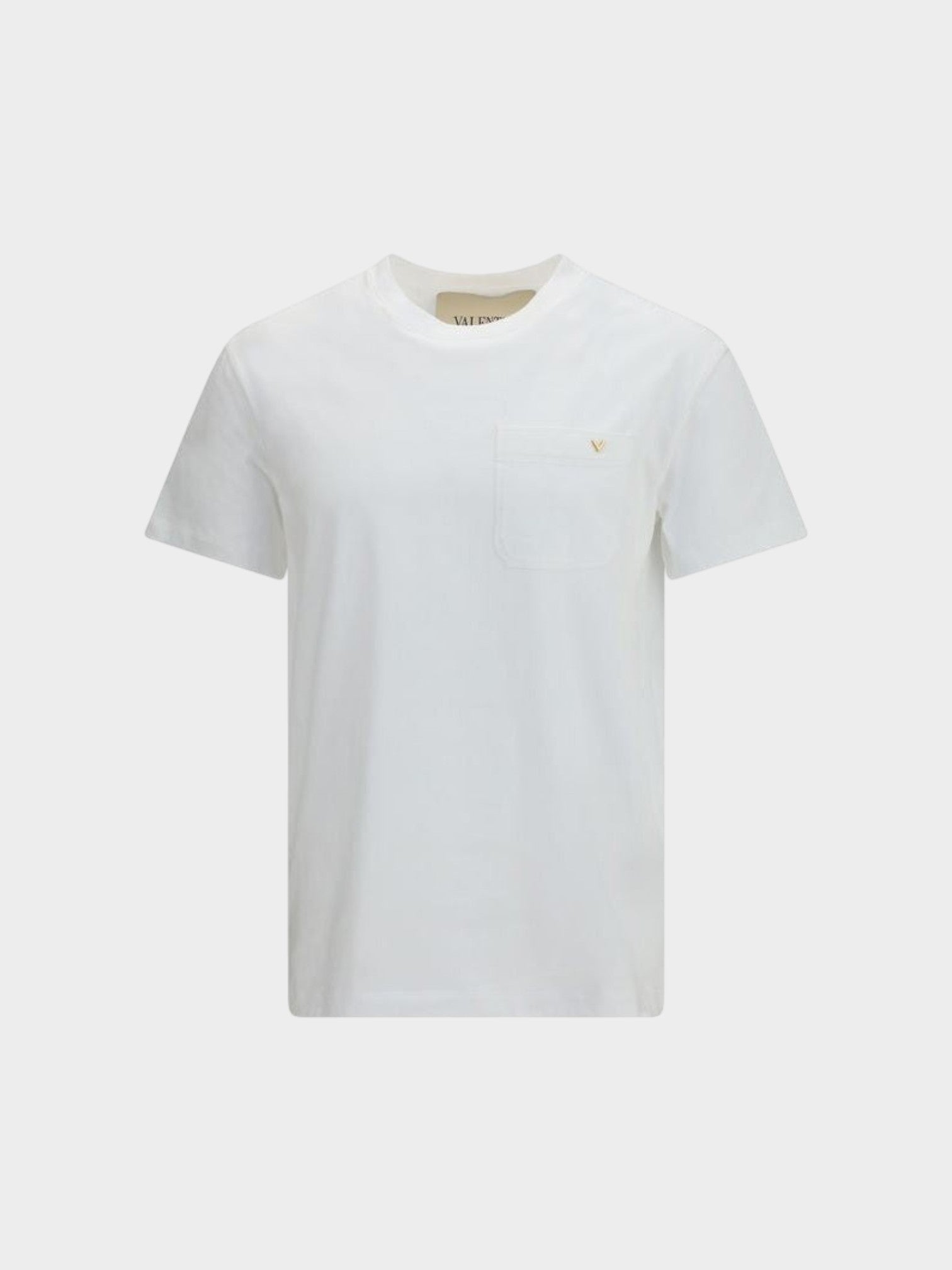 Valentino White Cotton T-Shirt