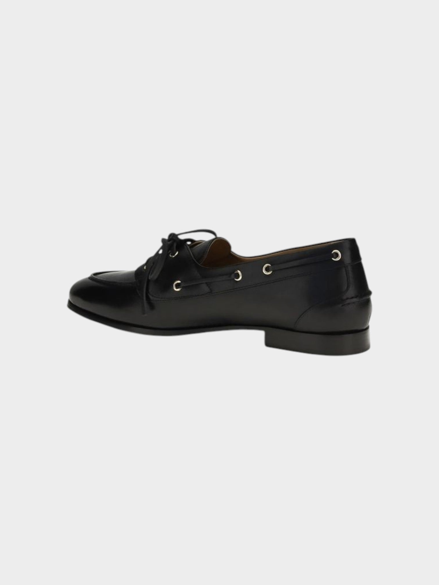 Bally Black Buffalo Leather Slip-On Loafers-thumbmail-3