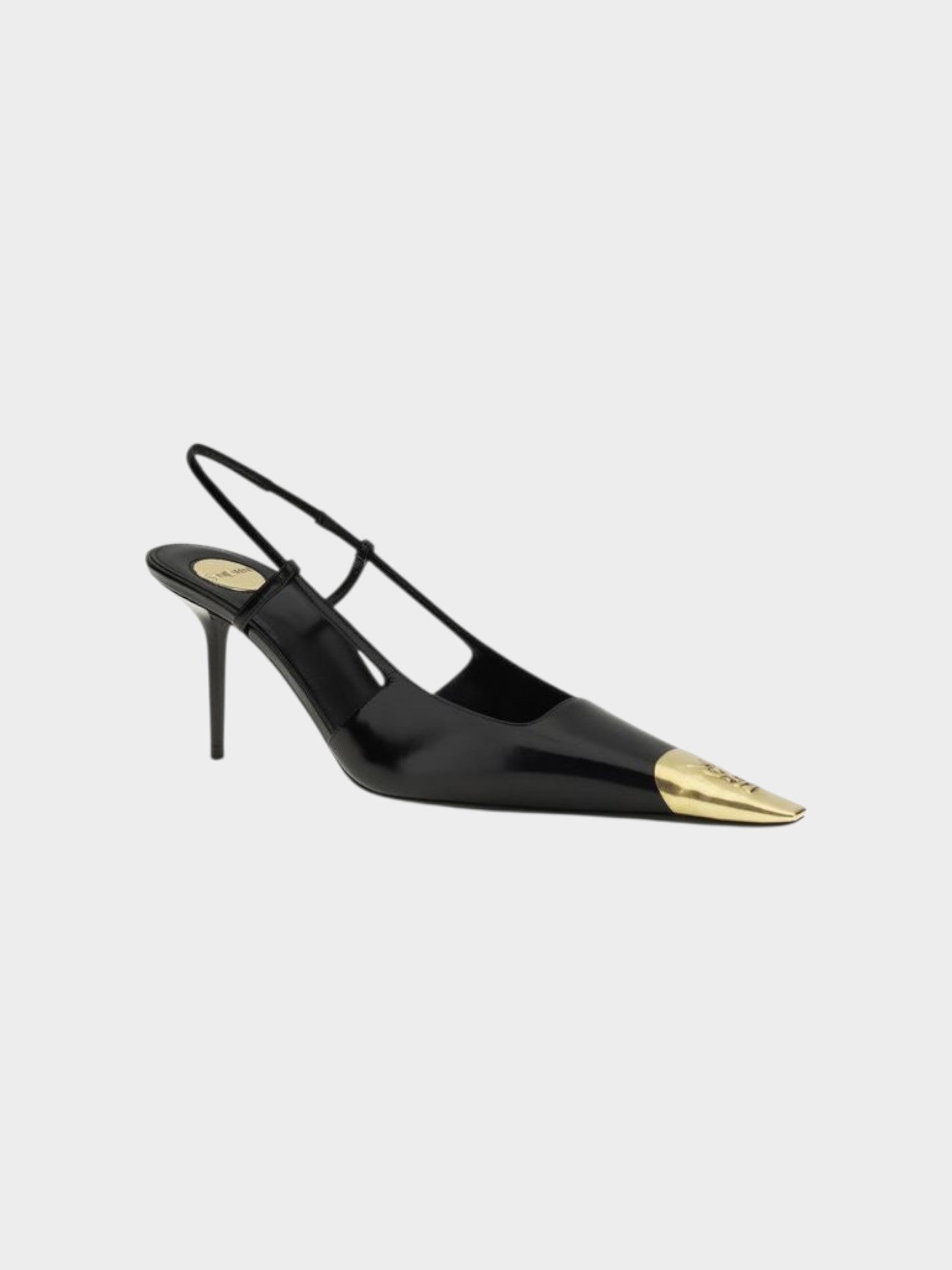 Saint Laurent Black Lamb Ovis Aries Aries High Heel Pumps-thumbmail-2