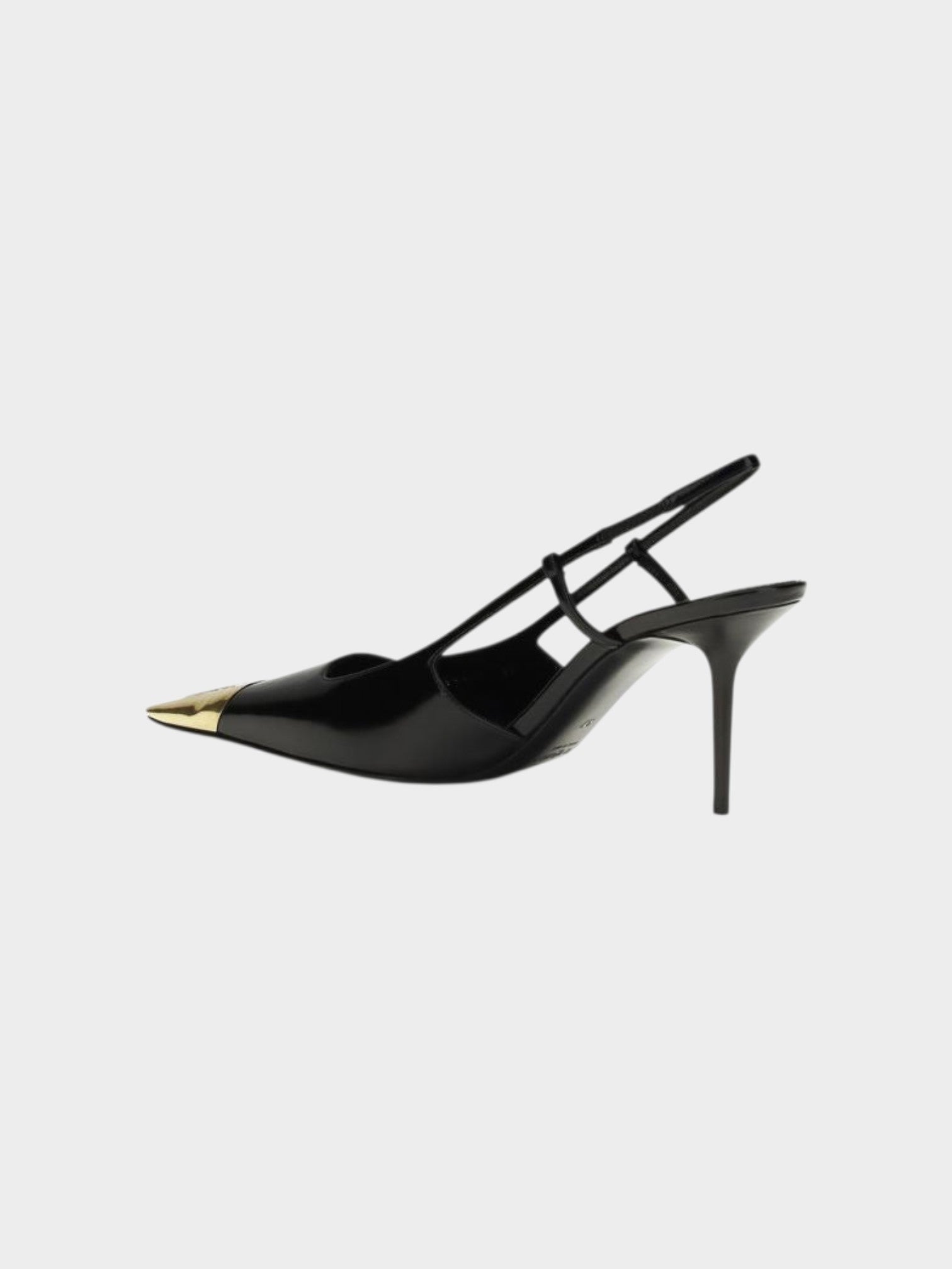 Saint Laurent Black Lamb Ovis Aries Aries High Heel Pumps-thumbmail-3