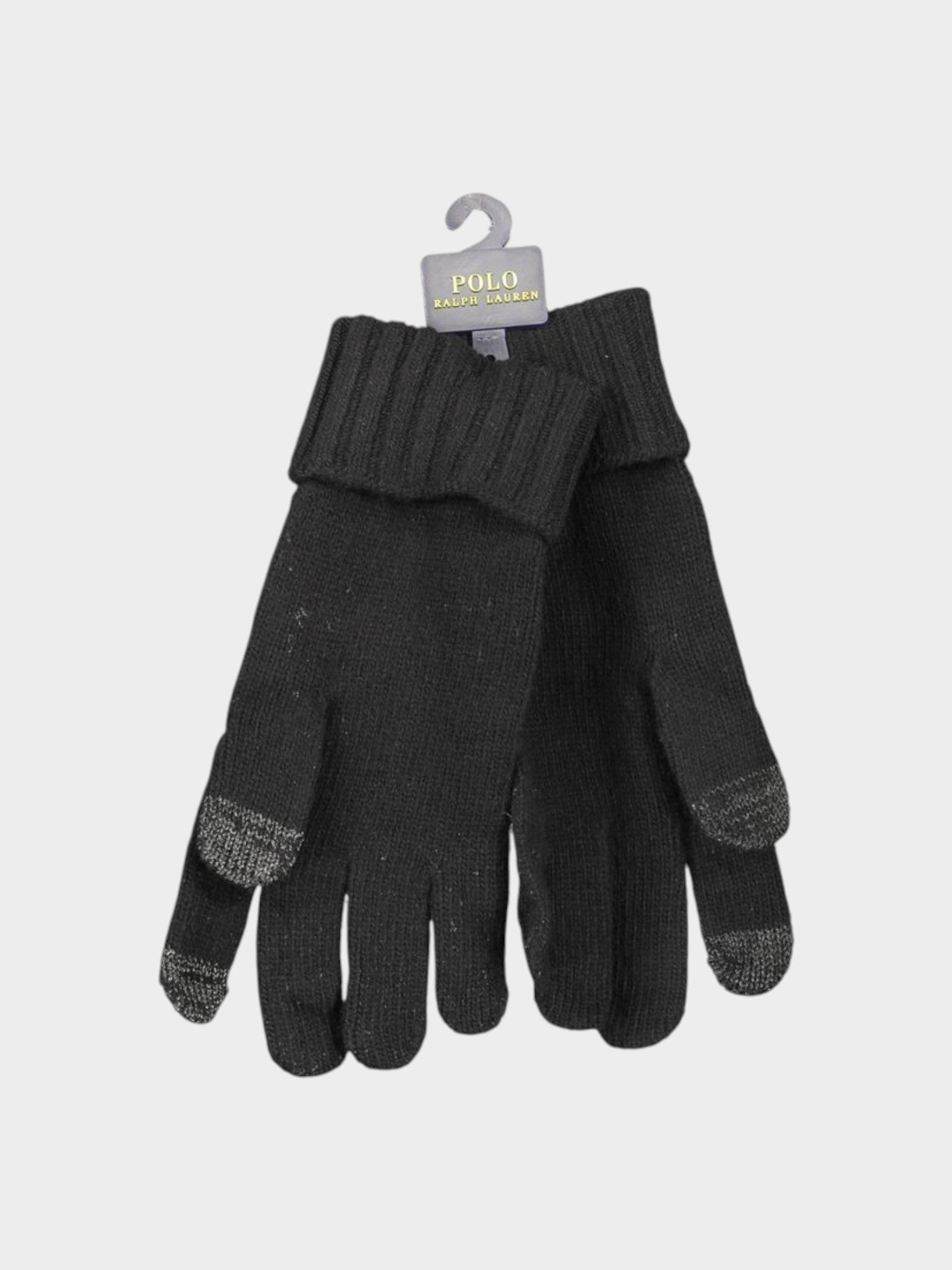 Ralph Lauren Black Wool Men's Glove-thumbmail-2