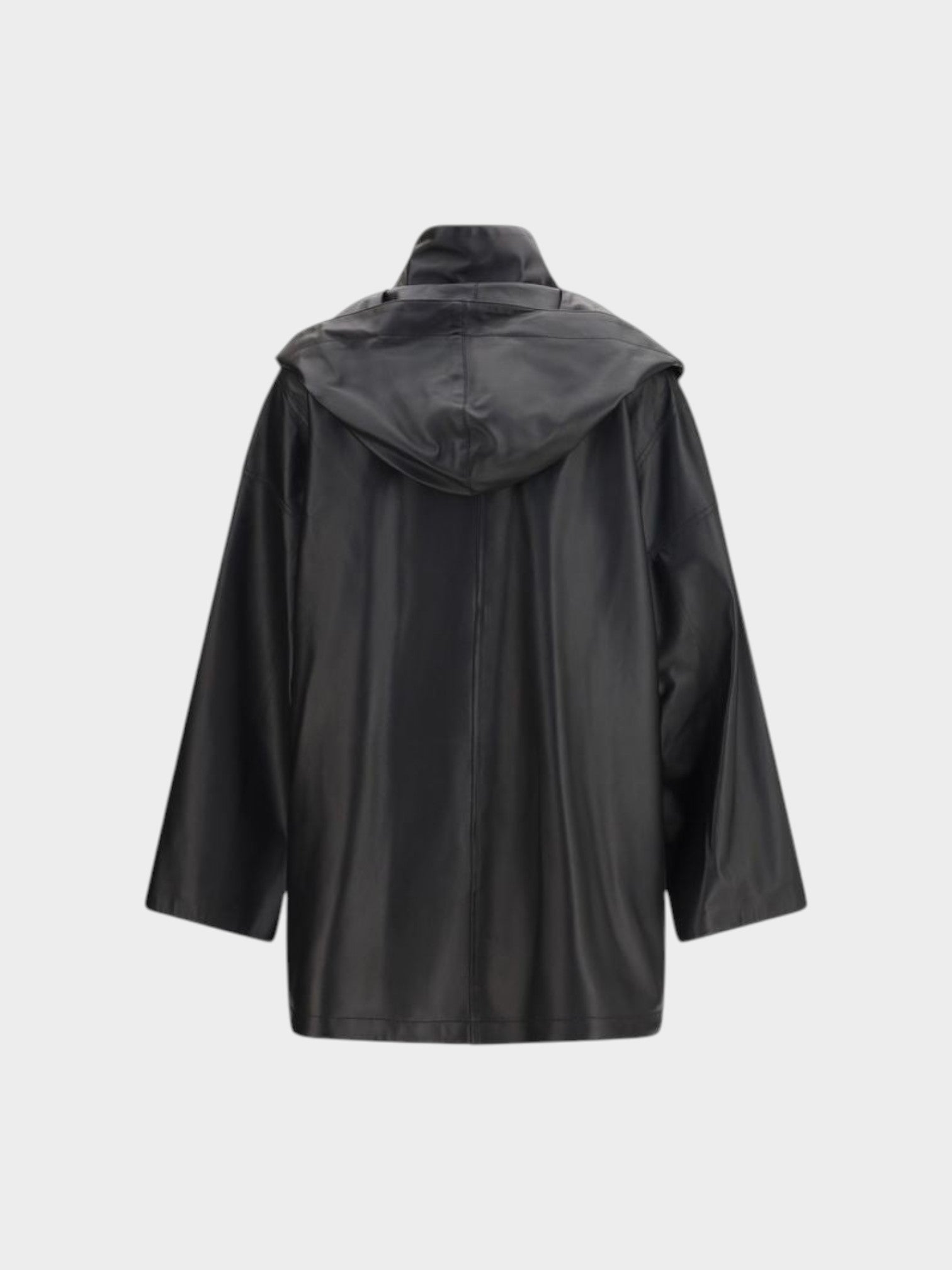 The Row Black Lamb Ovis Aries Aries Coat-thumbmail-2