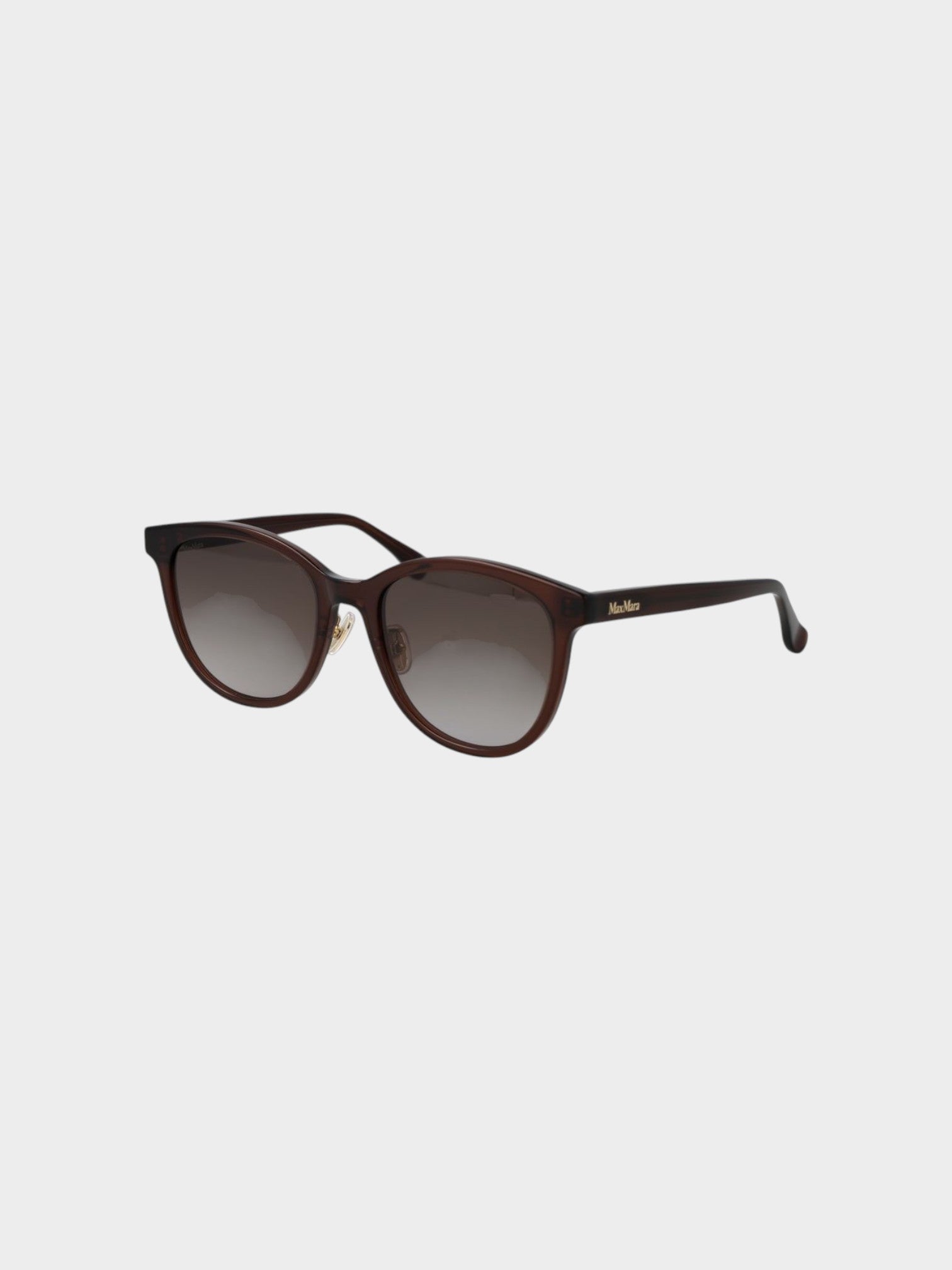 Max Mara Brown Acetate Sunglasses