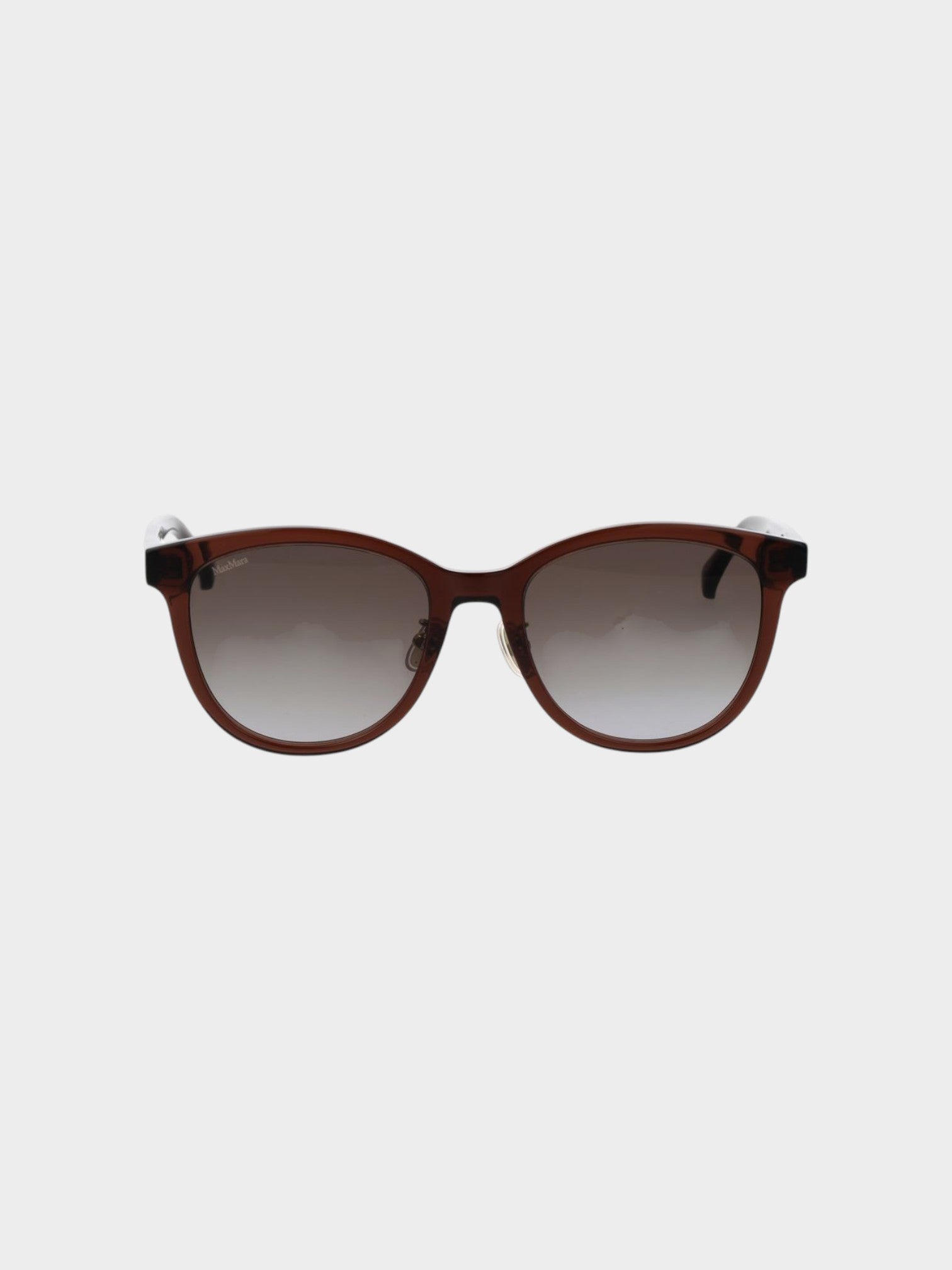 Max Mara Brown Acetate Sunglasses-thumbmail-2