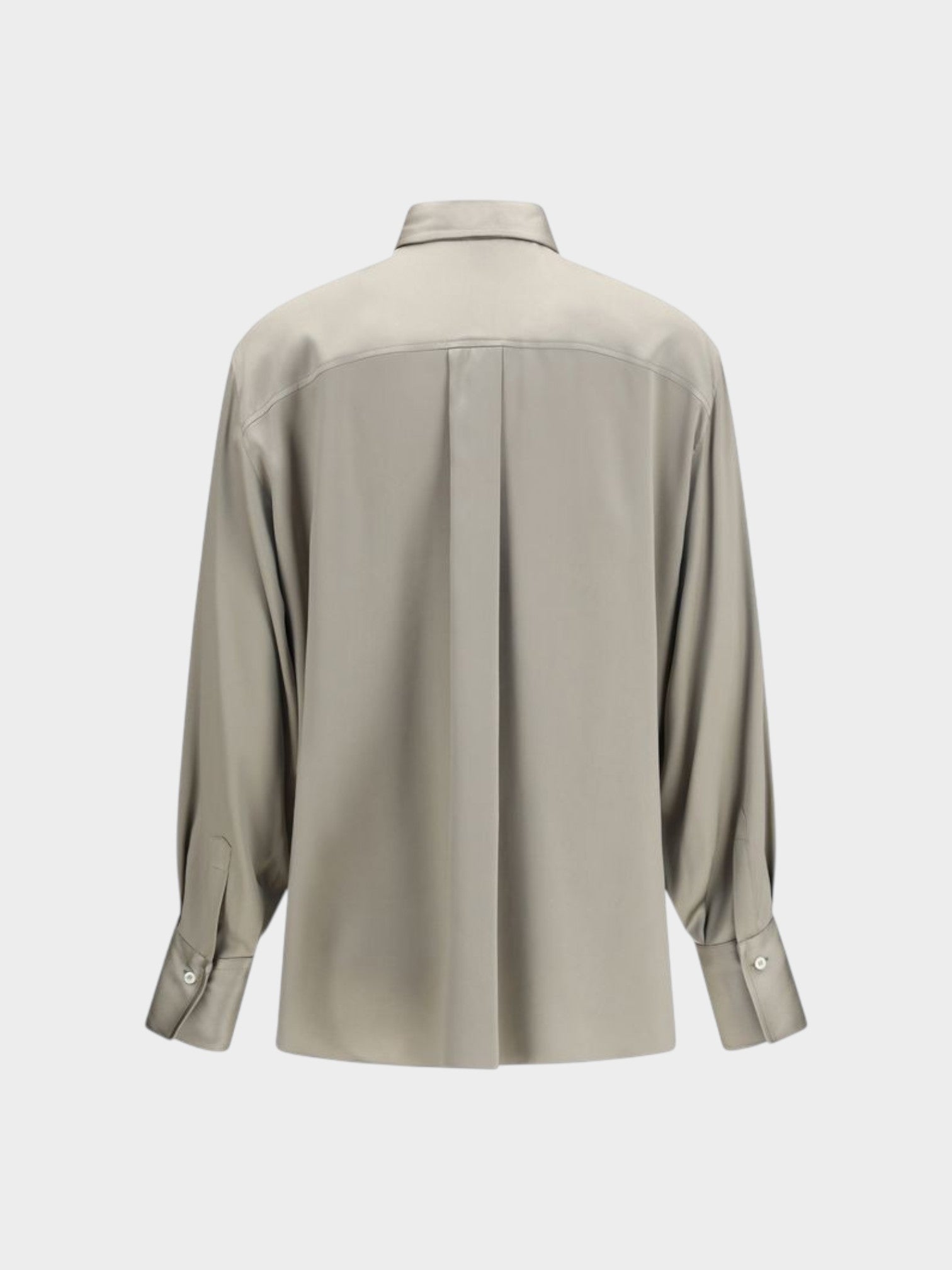 Brunello Cucinelli Bicolor Silk Shirt-thumbmail-2