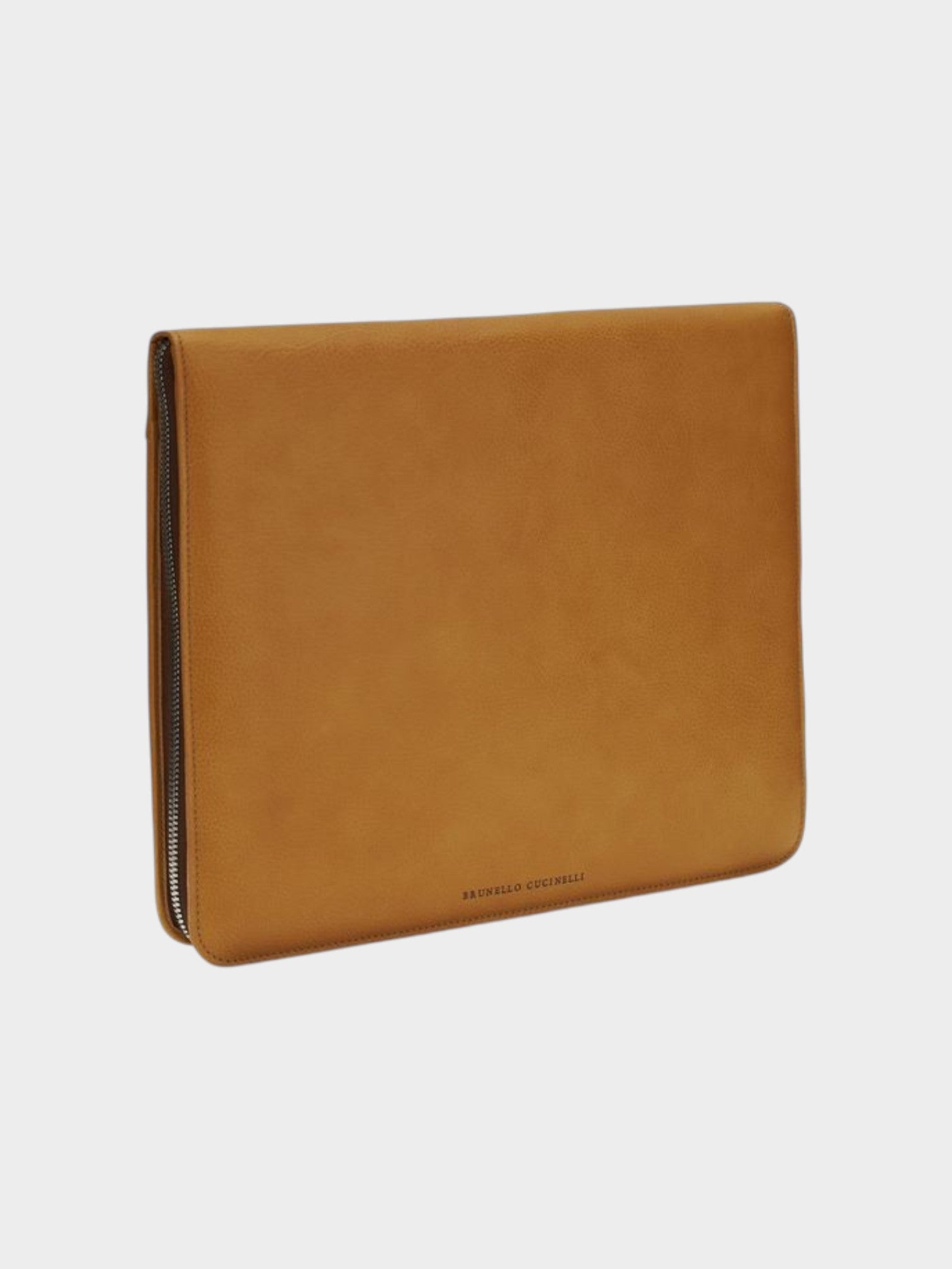 Brunello Cucinelli Brown Calf Leather Bos Taurus Wallet-thumbmail-2
