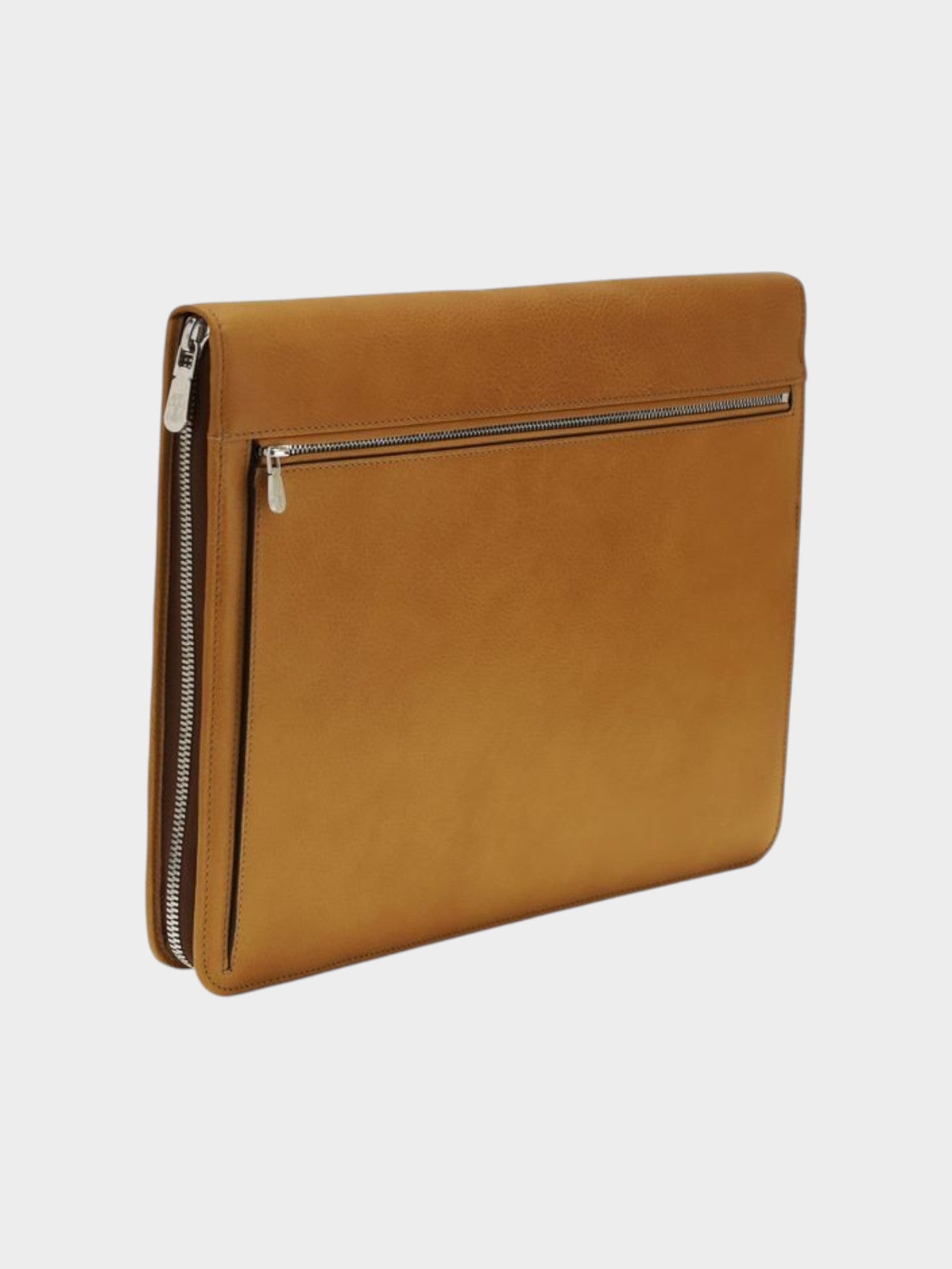 Brunello Cucinelli Brown Calf Leather Bos Taurus Wallet-thumbmail-3