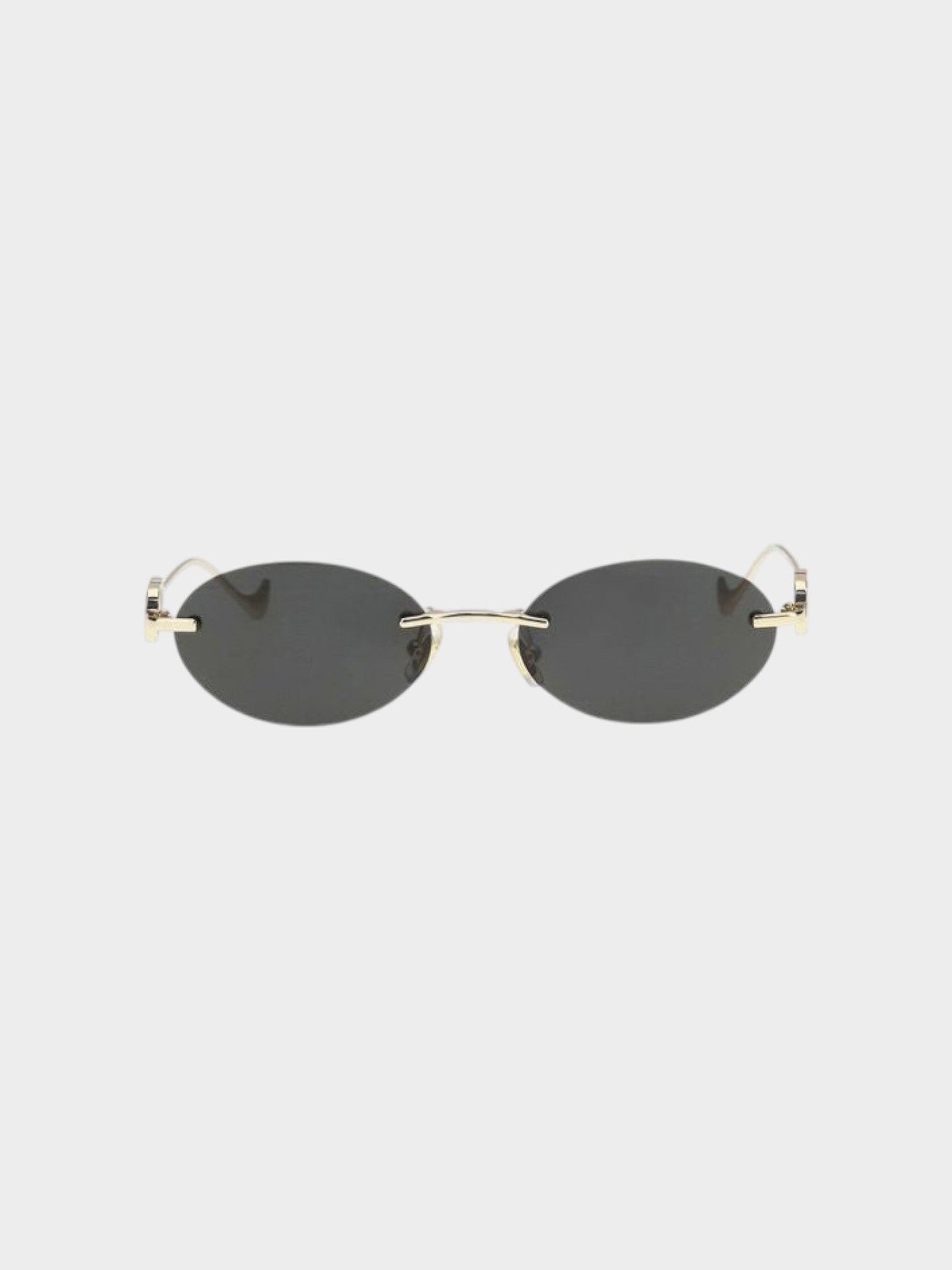 Valentino Garavani Black Metal Sunglasses