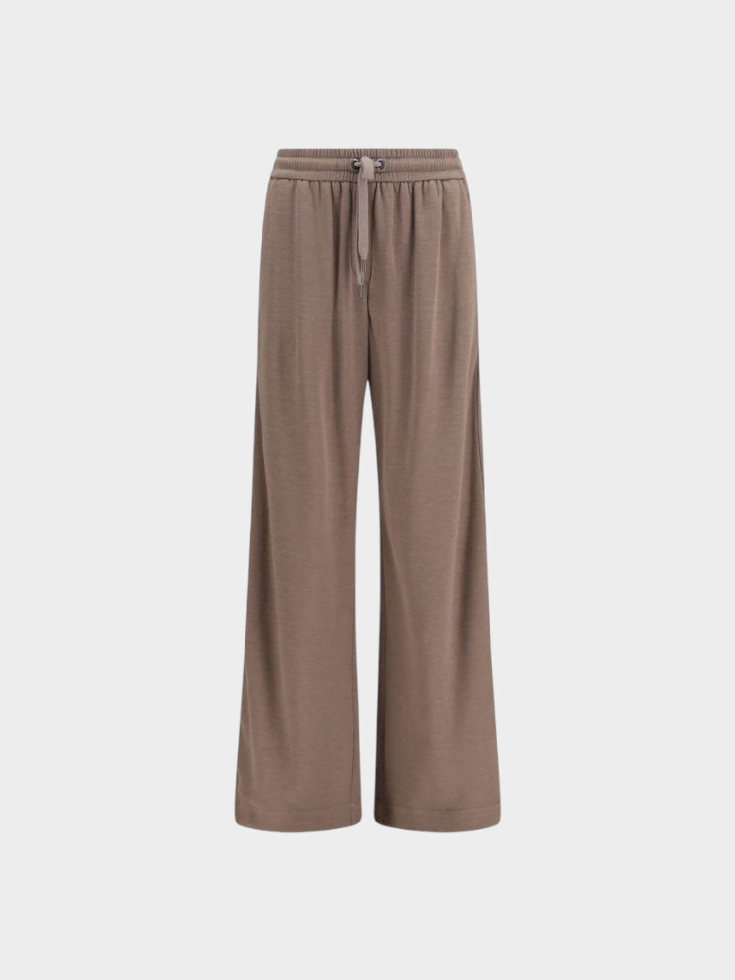 Brunello Cucinelli Brown Cotton Casual Pants